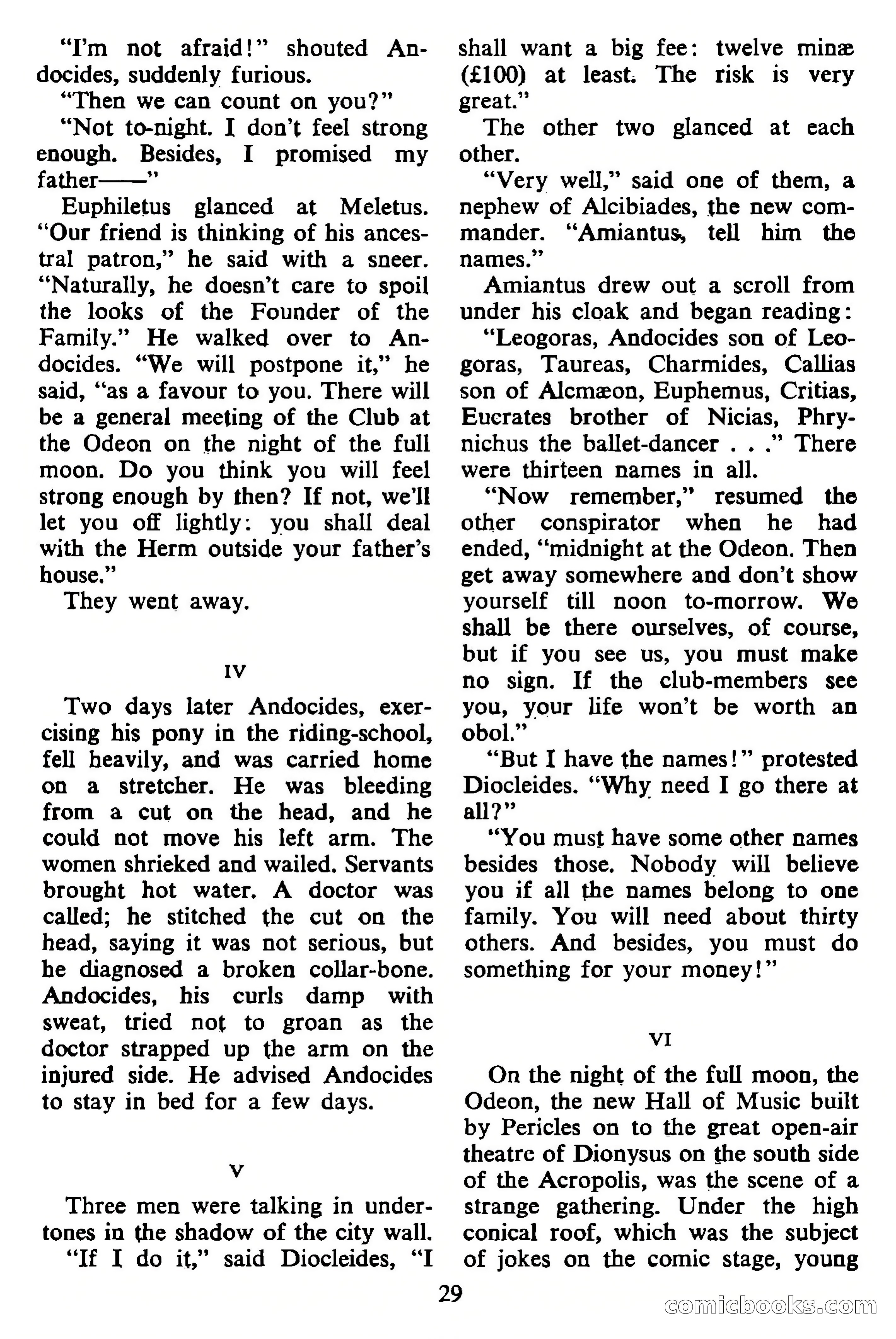 London Mystery Magazine #10 — page 31 of 132