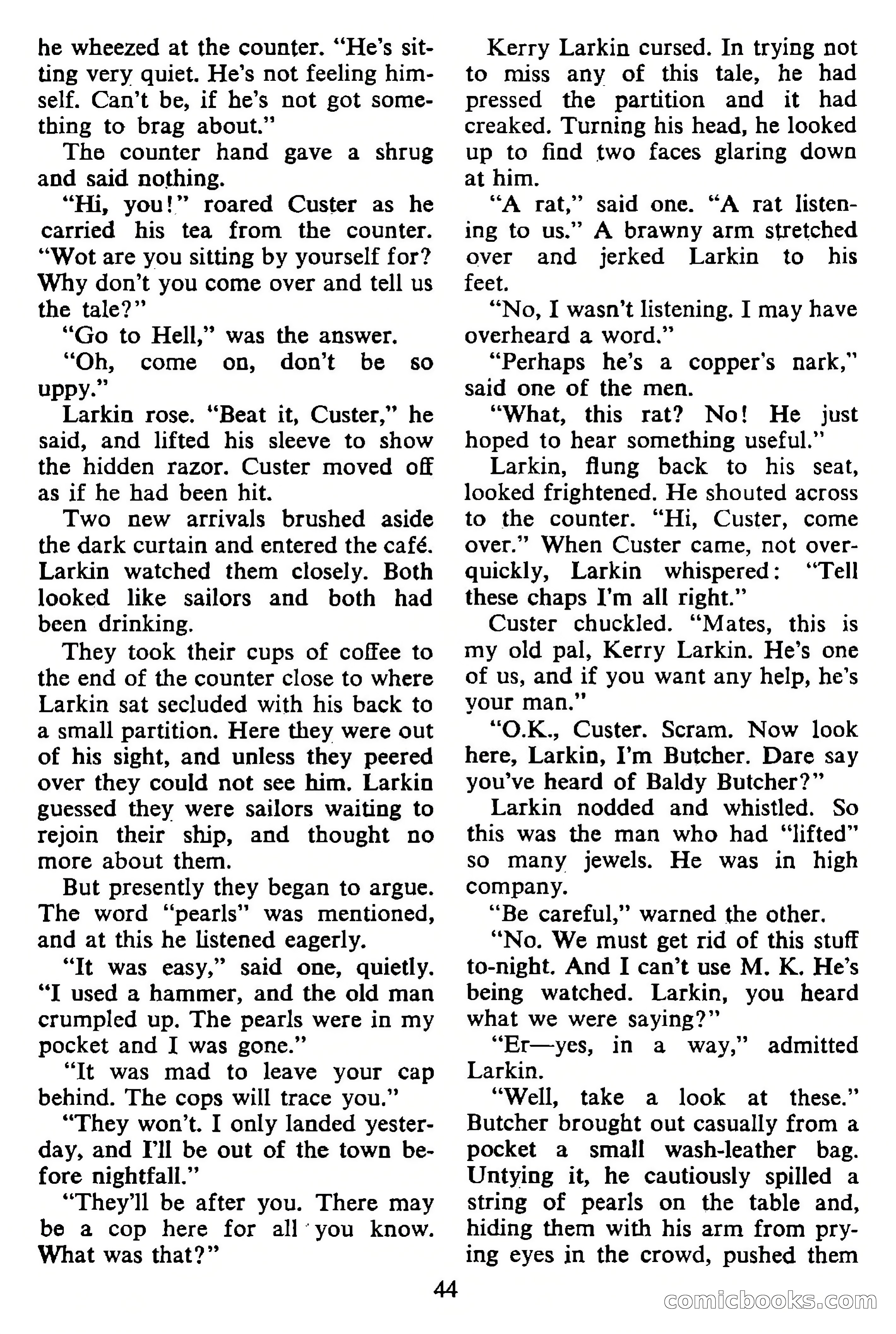London Mystery Magazine #10 — page 46 of 132