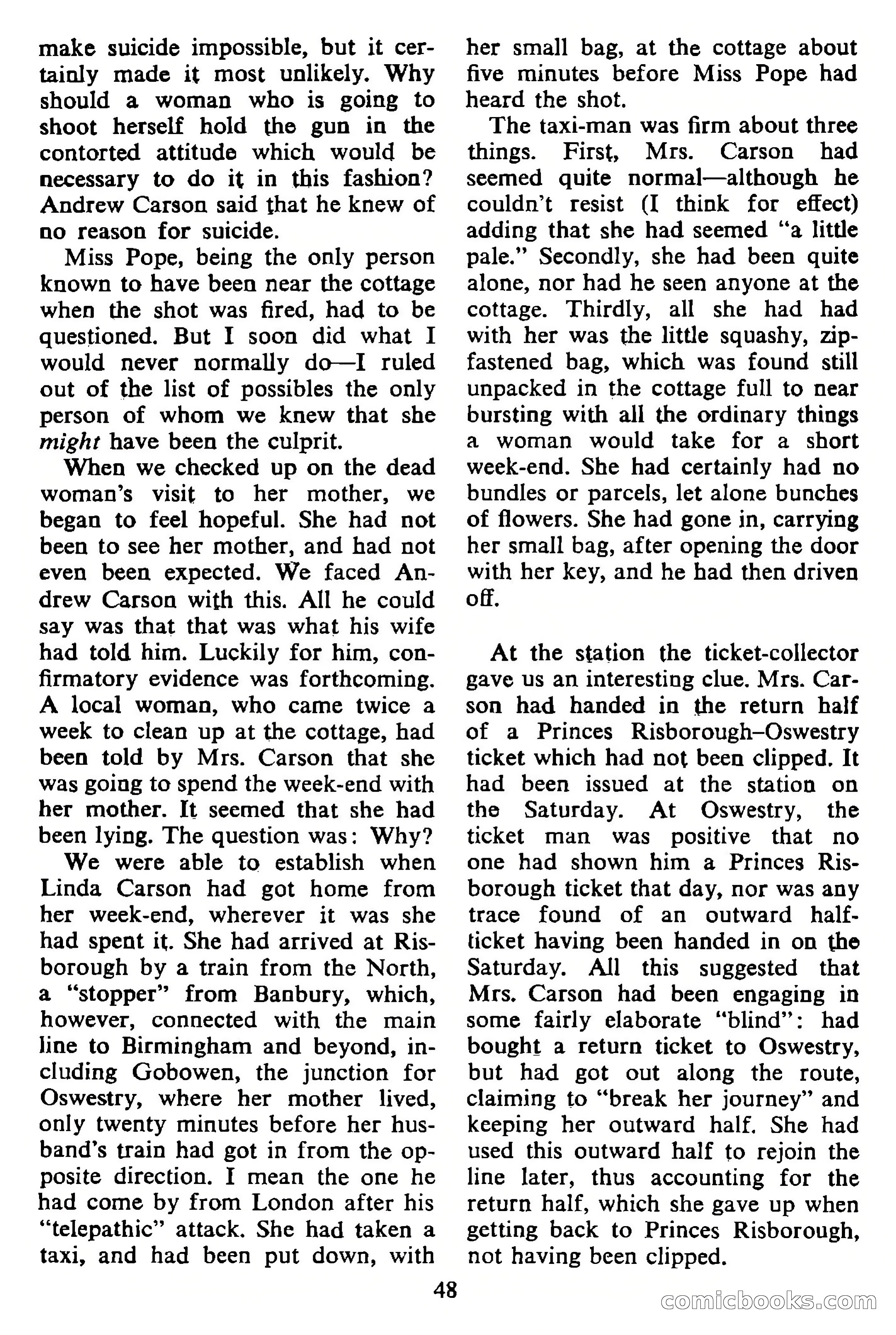 London Mystery Magazine #10 — page 50 of 132