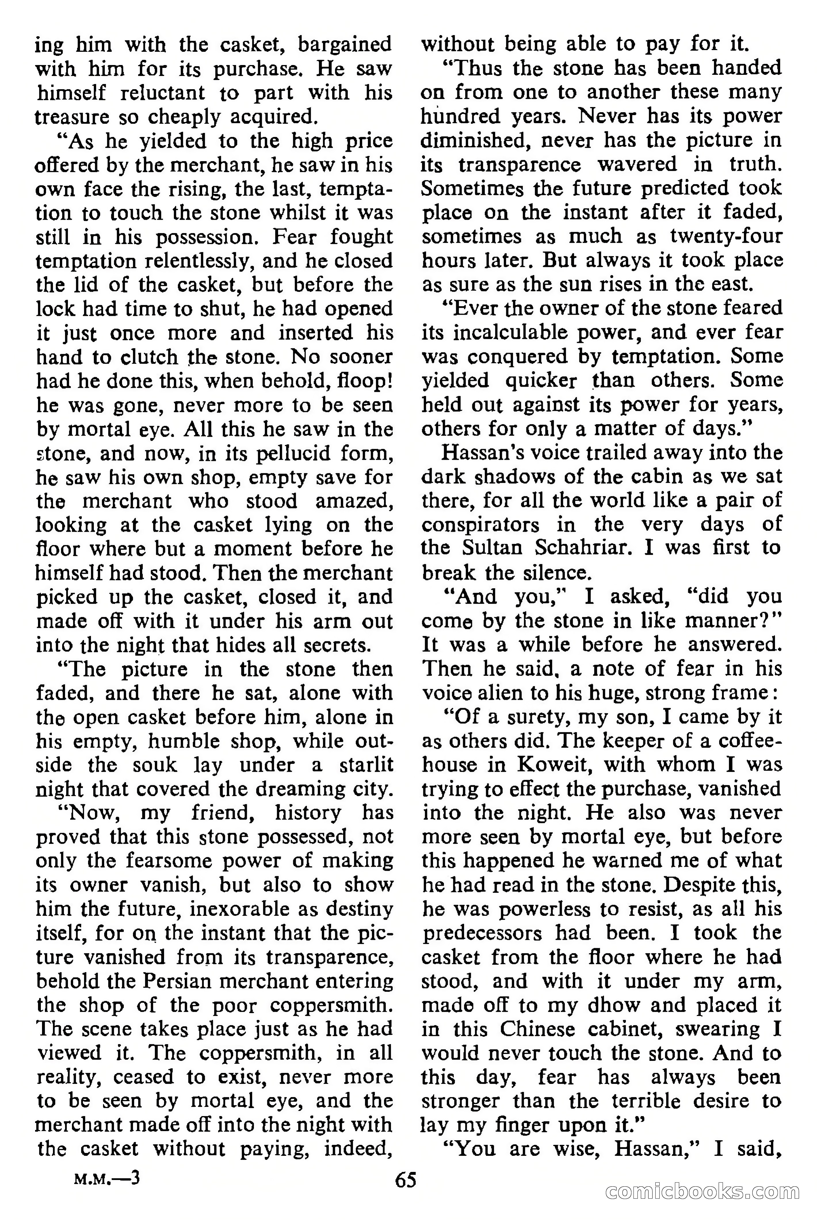 London Mystery Magazine #10 — page 67 of 132