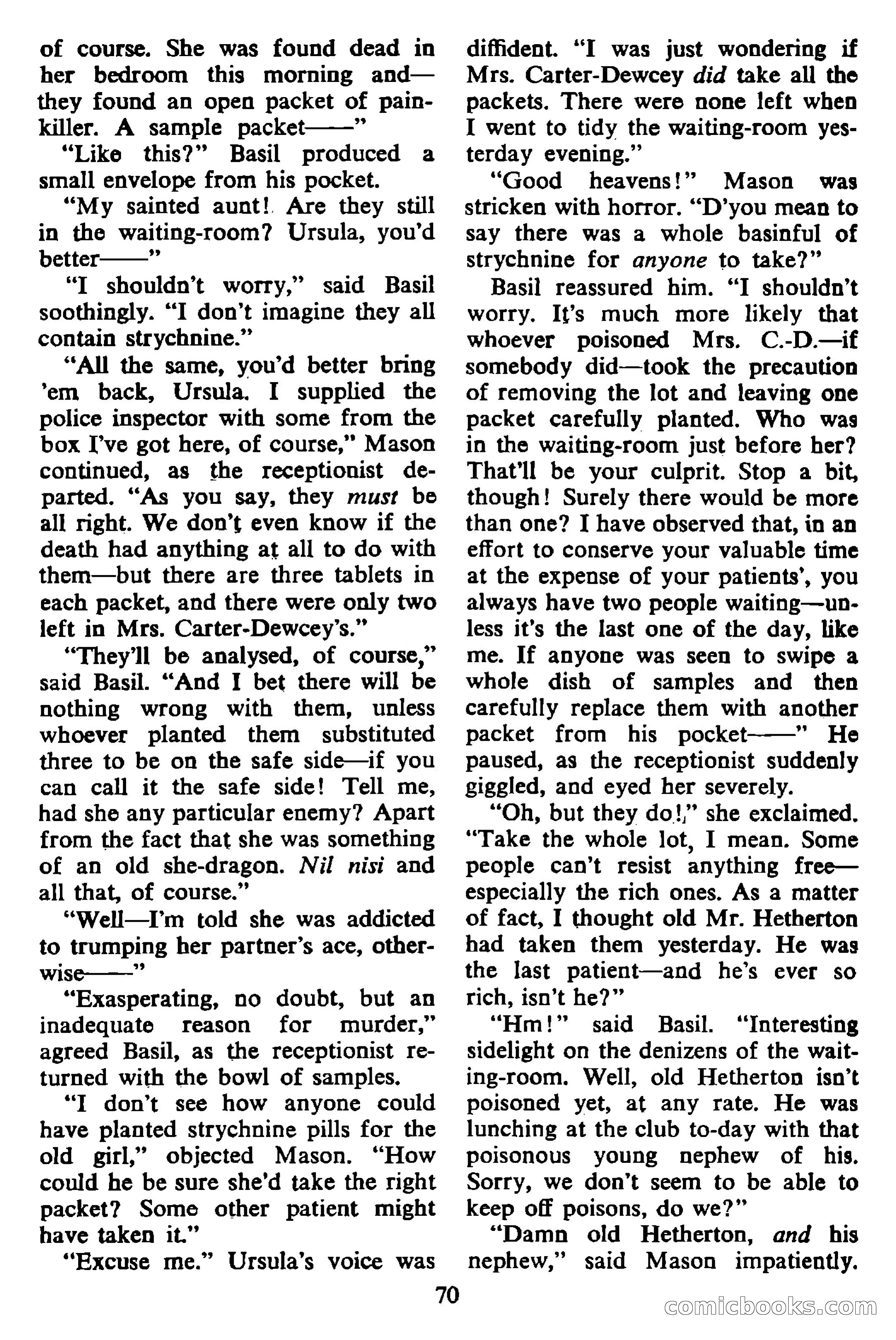 London Mystery Magazine #10 — page 72 of 132