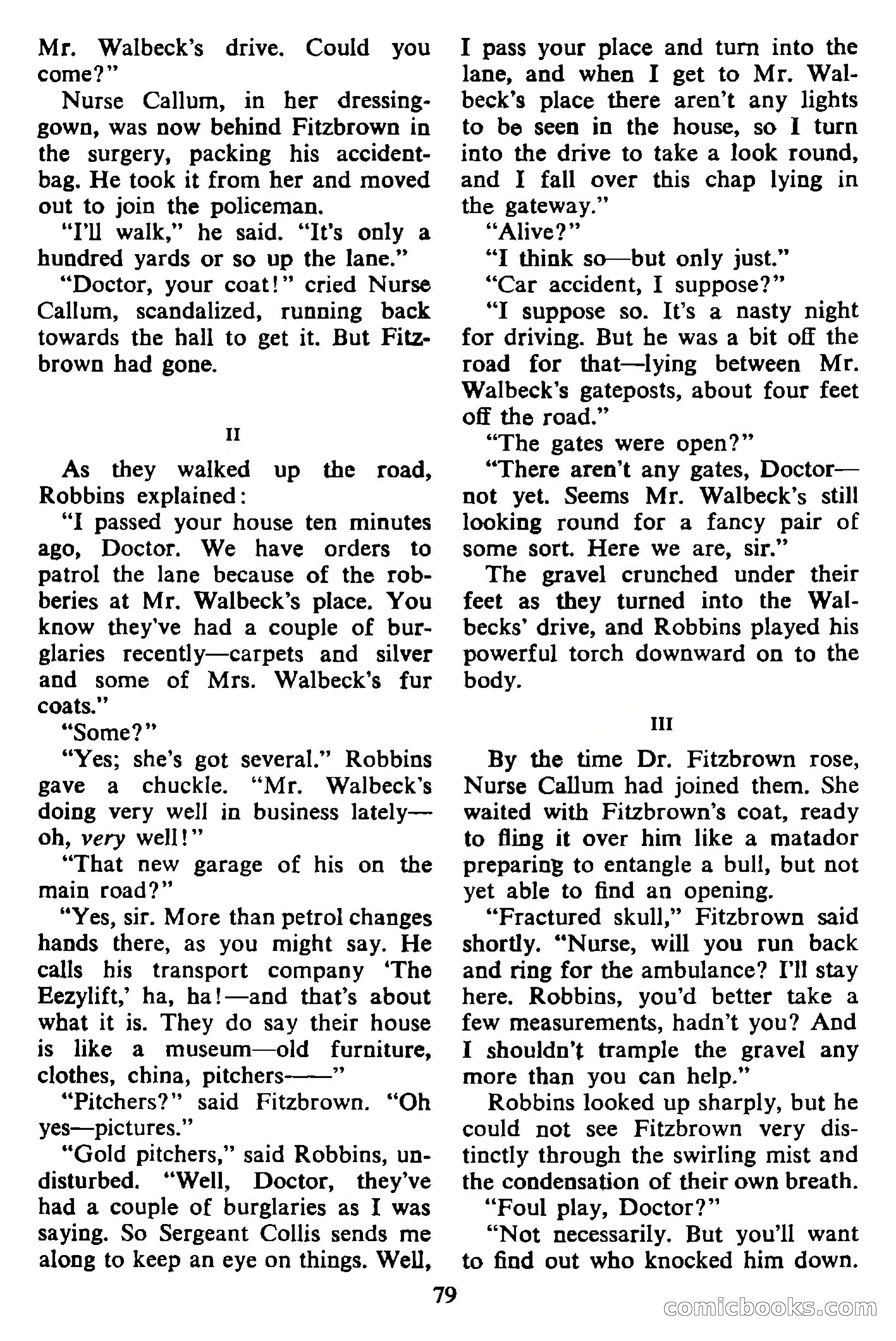 London Mystery Magazine #10 — page 81 of 132