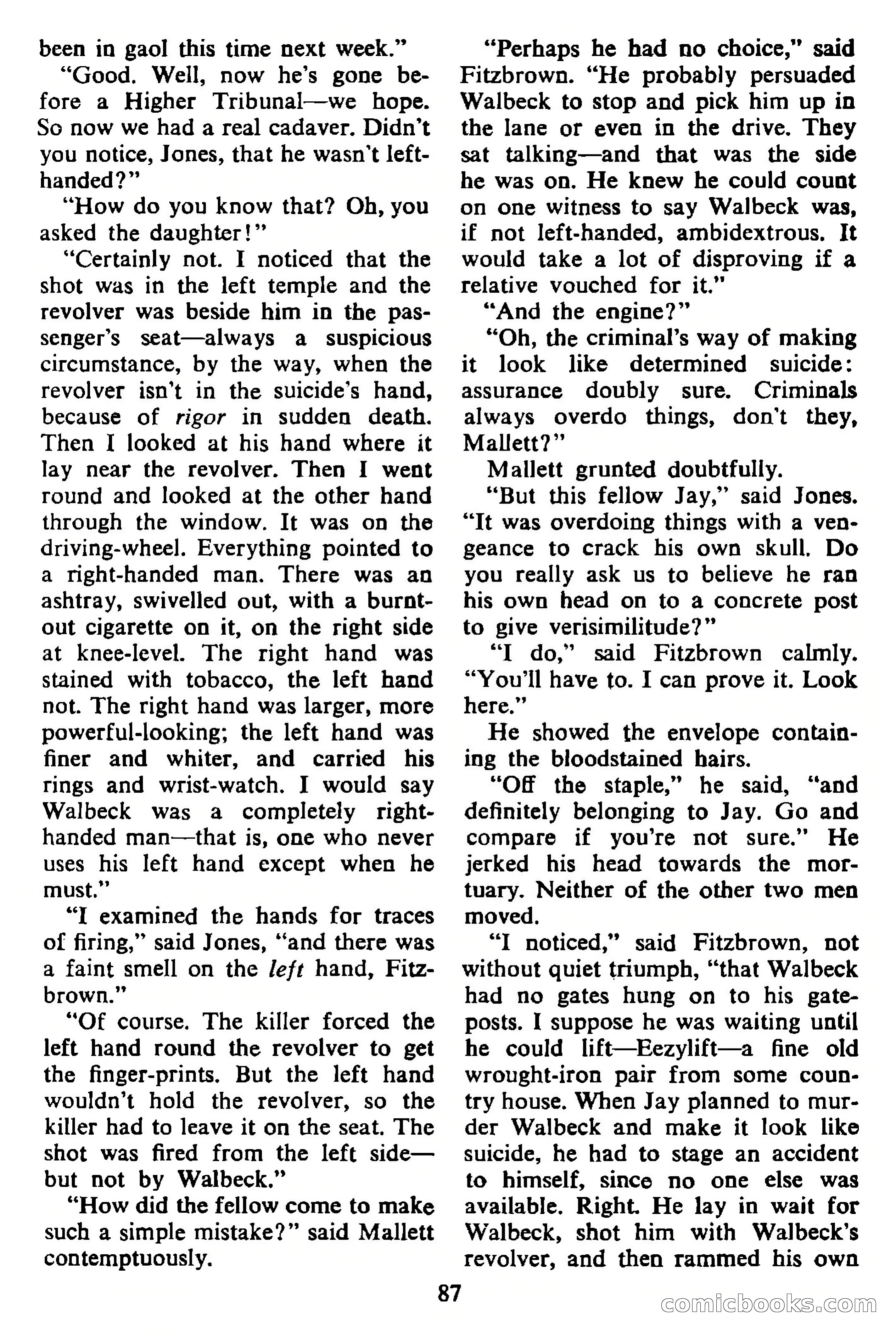 London Mystery Magazine #10 — page 89 of 132
