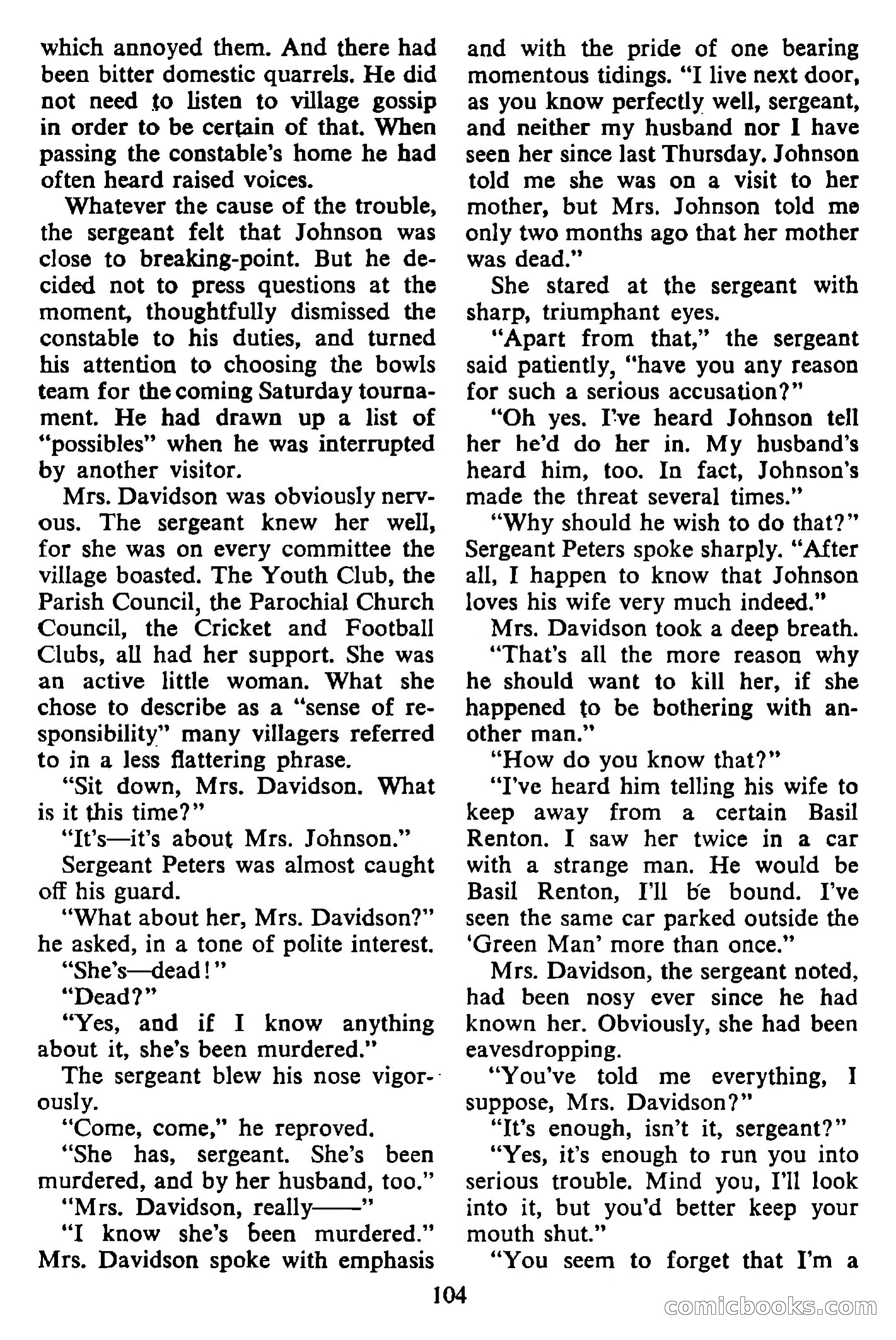 London Mystery Magazine #10 — page 106 of 132