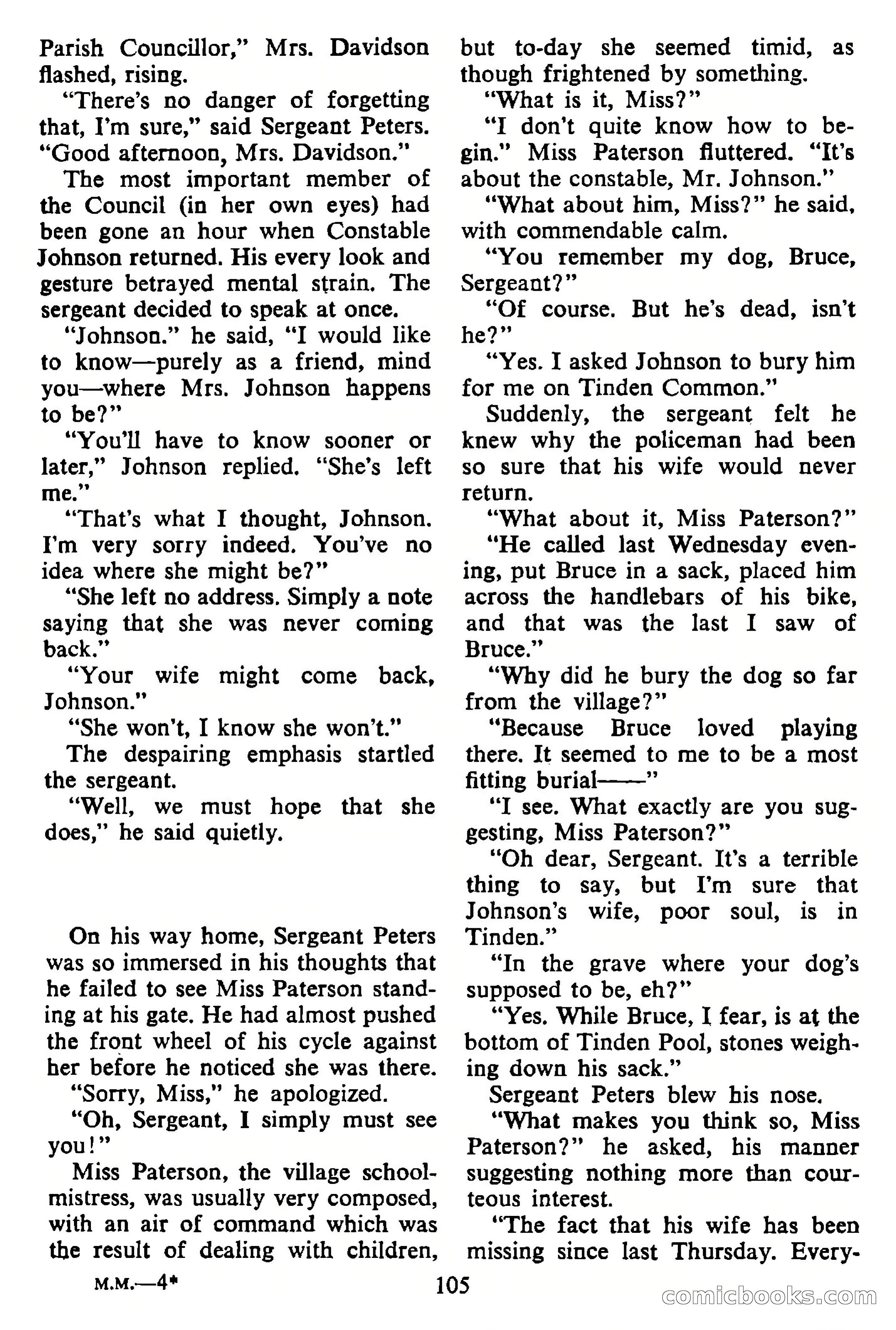 London Mystery Magazine #10 — page 107 of 132