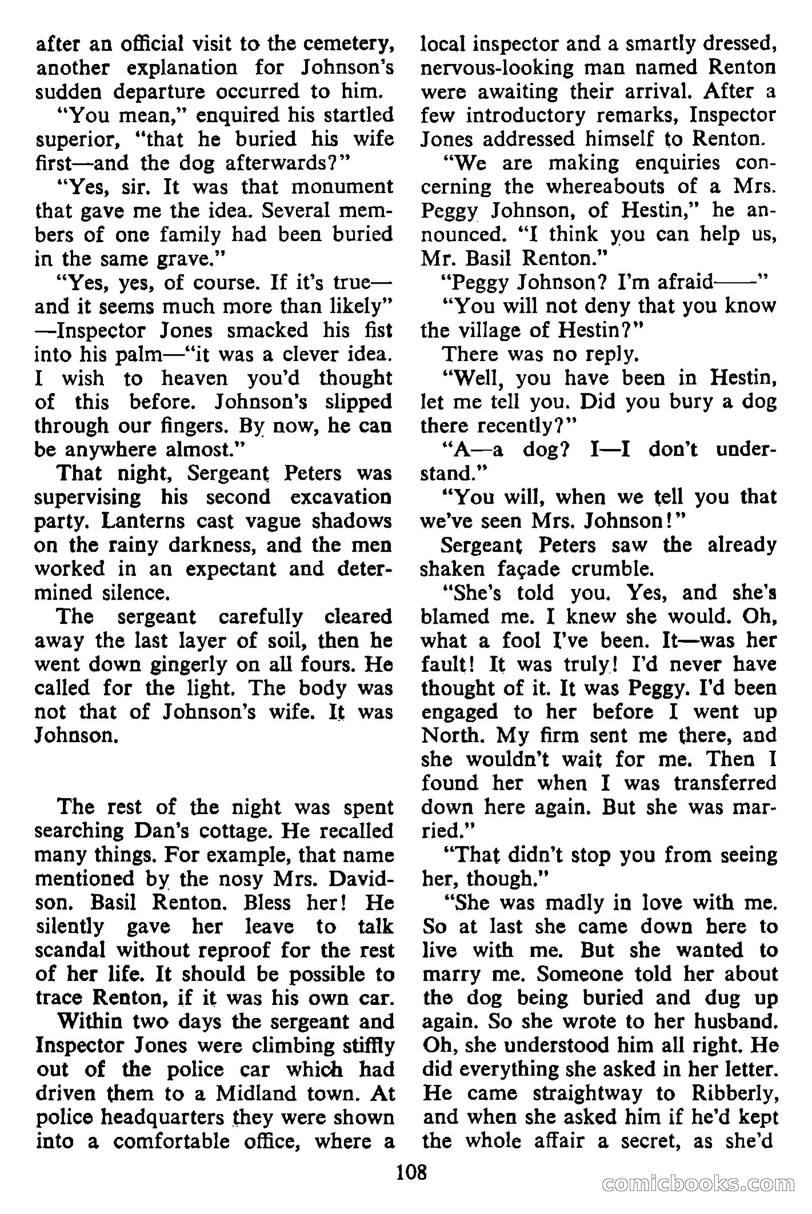 London Mystery Magazine #10 — page 110 of 132