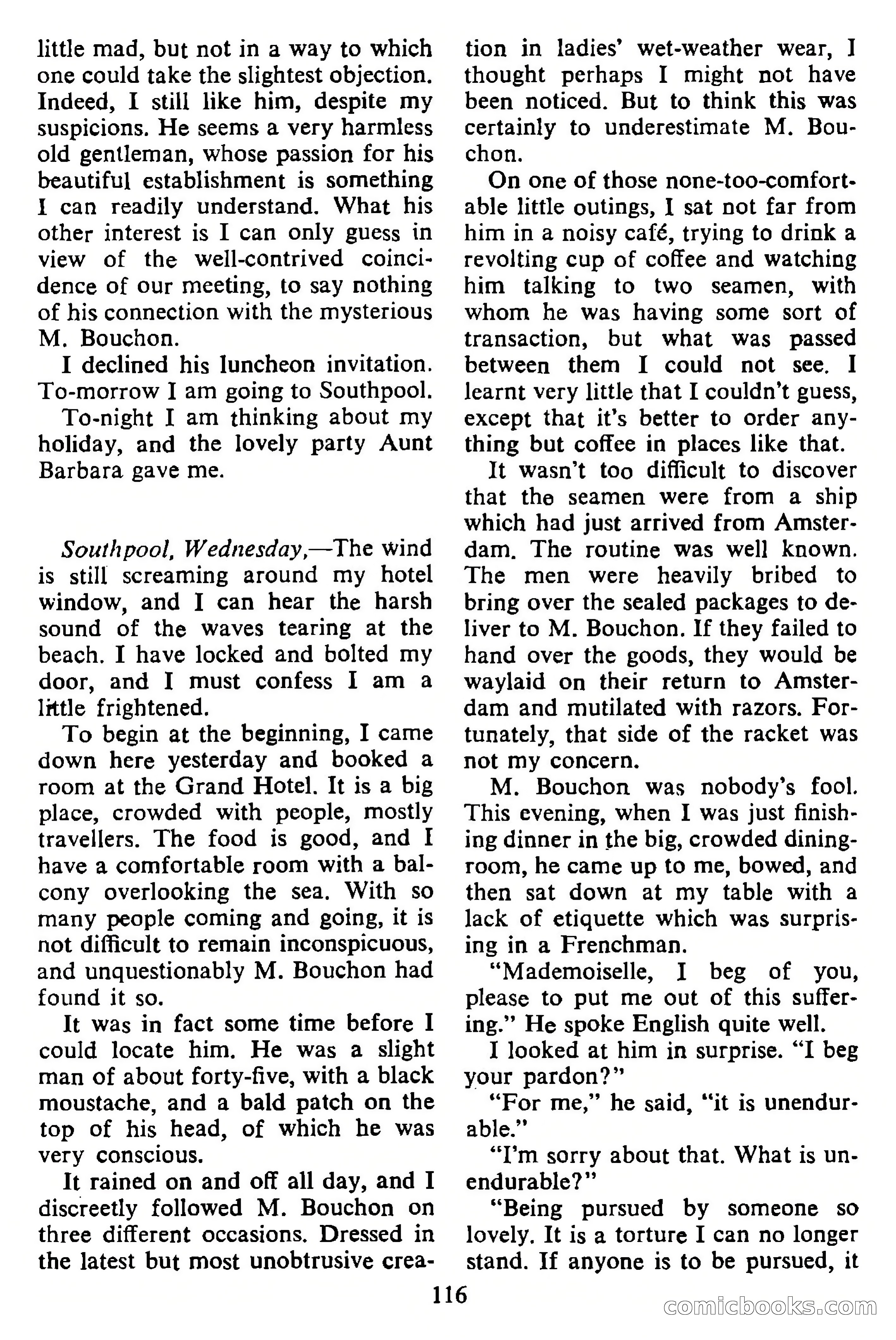 London Mystery Magazine #10 — page 118 of 132
