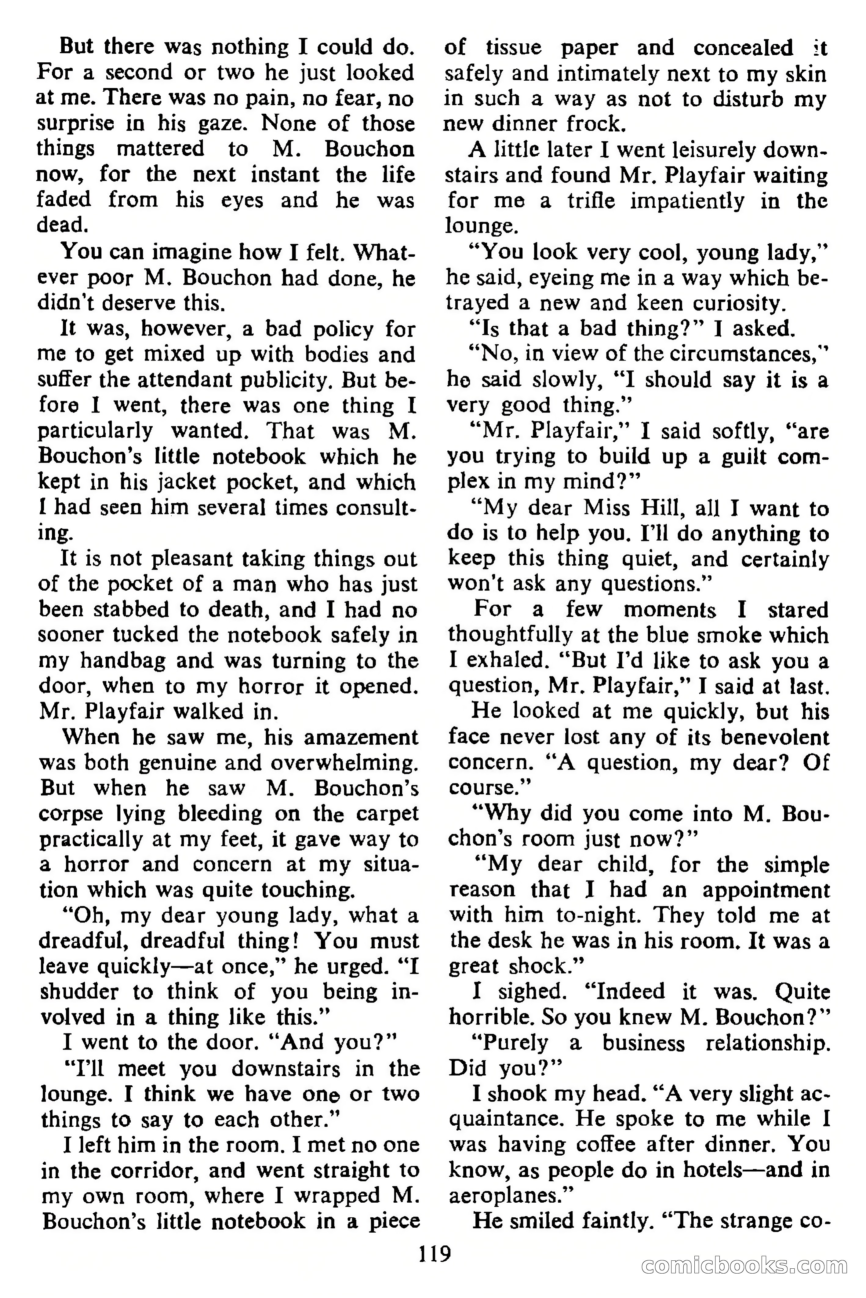 London Mystery Magazine #10 — page 121 of 132