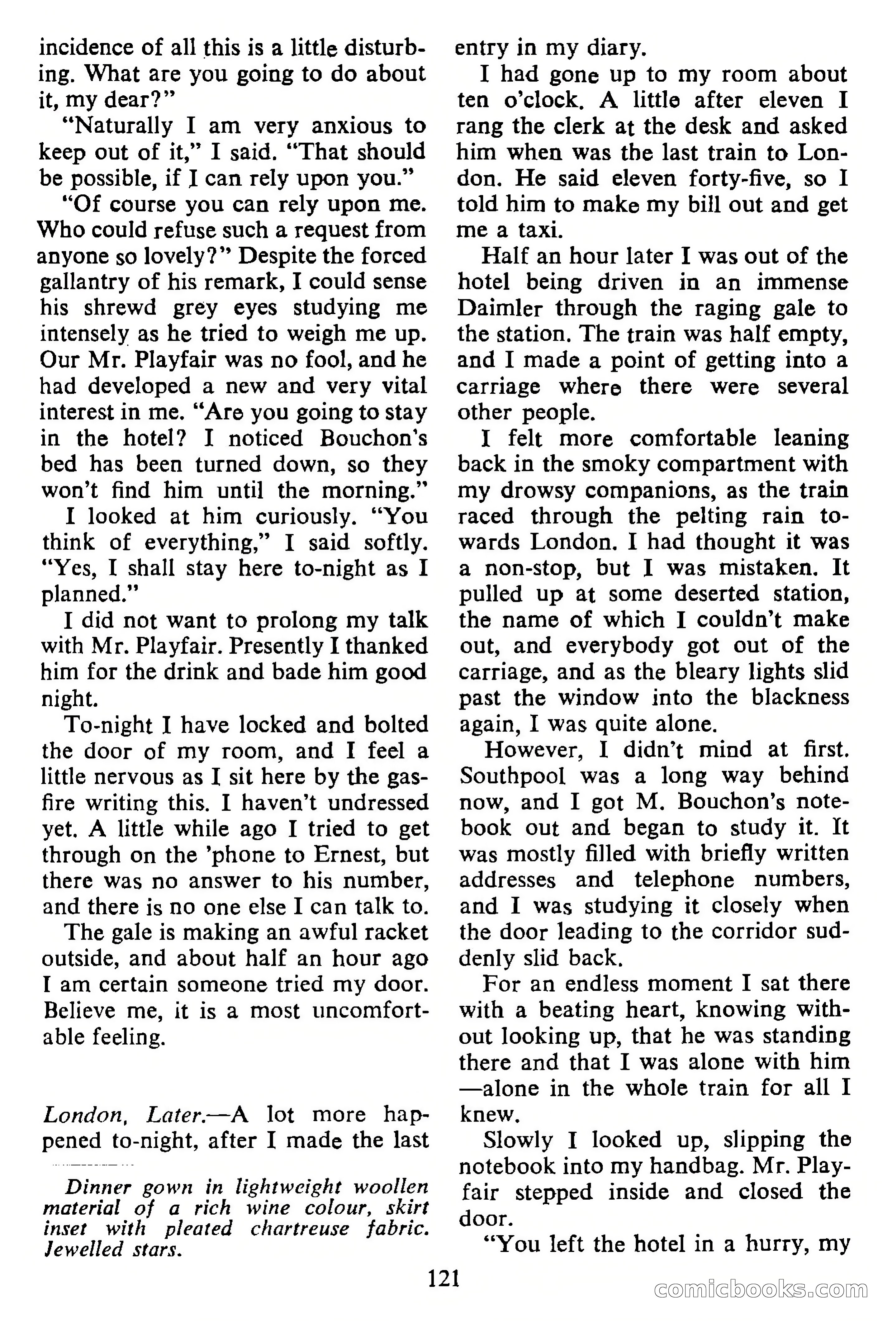 London Mystery Magazine #10 — page 123 of 132