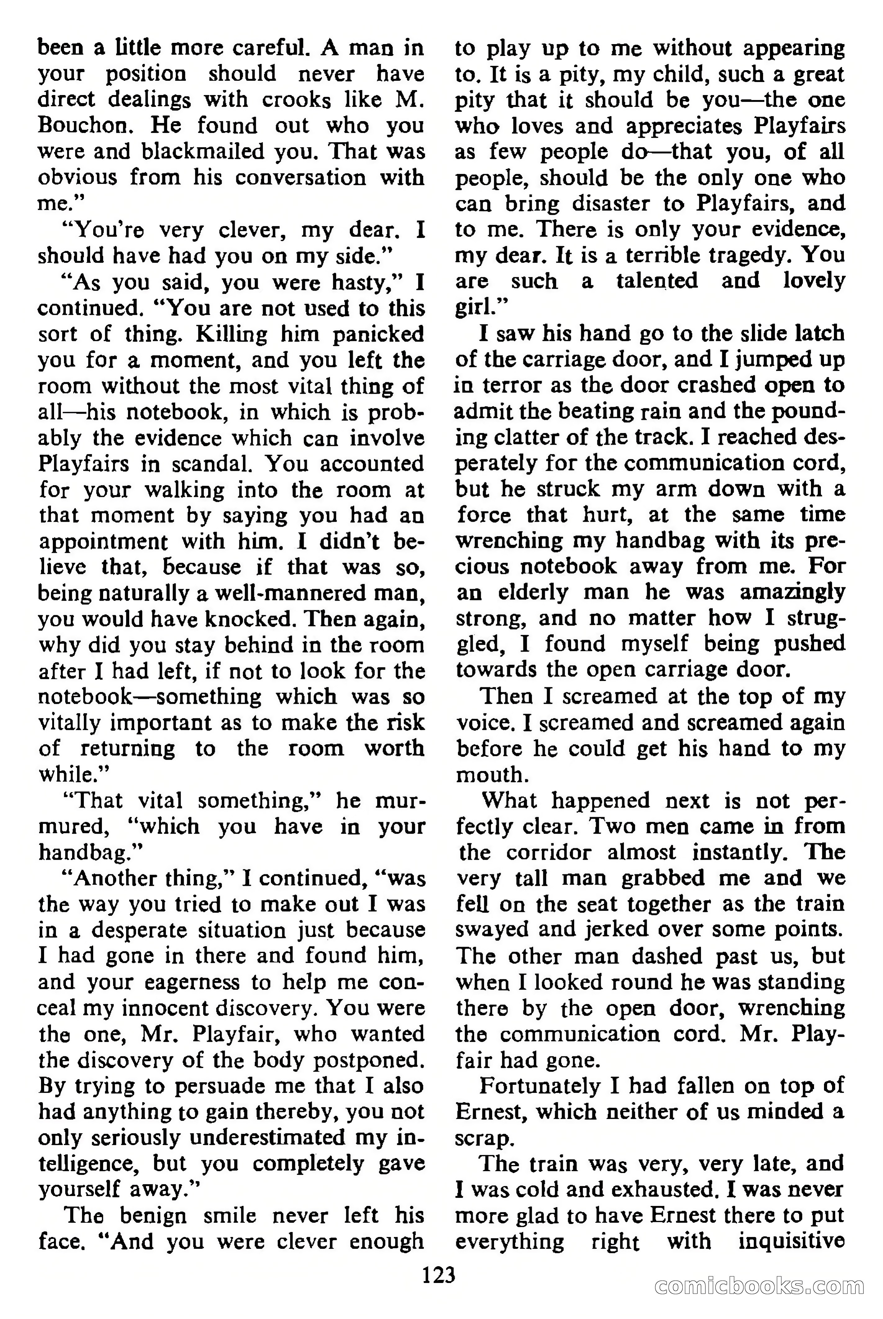 London Mystery Magazine #10 — page 125 of 132