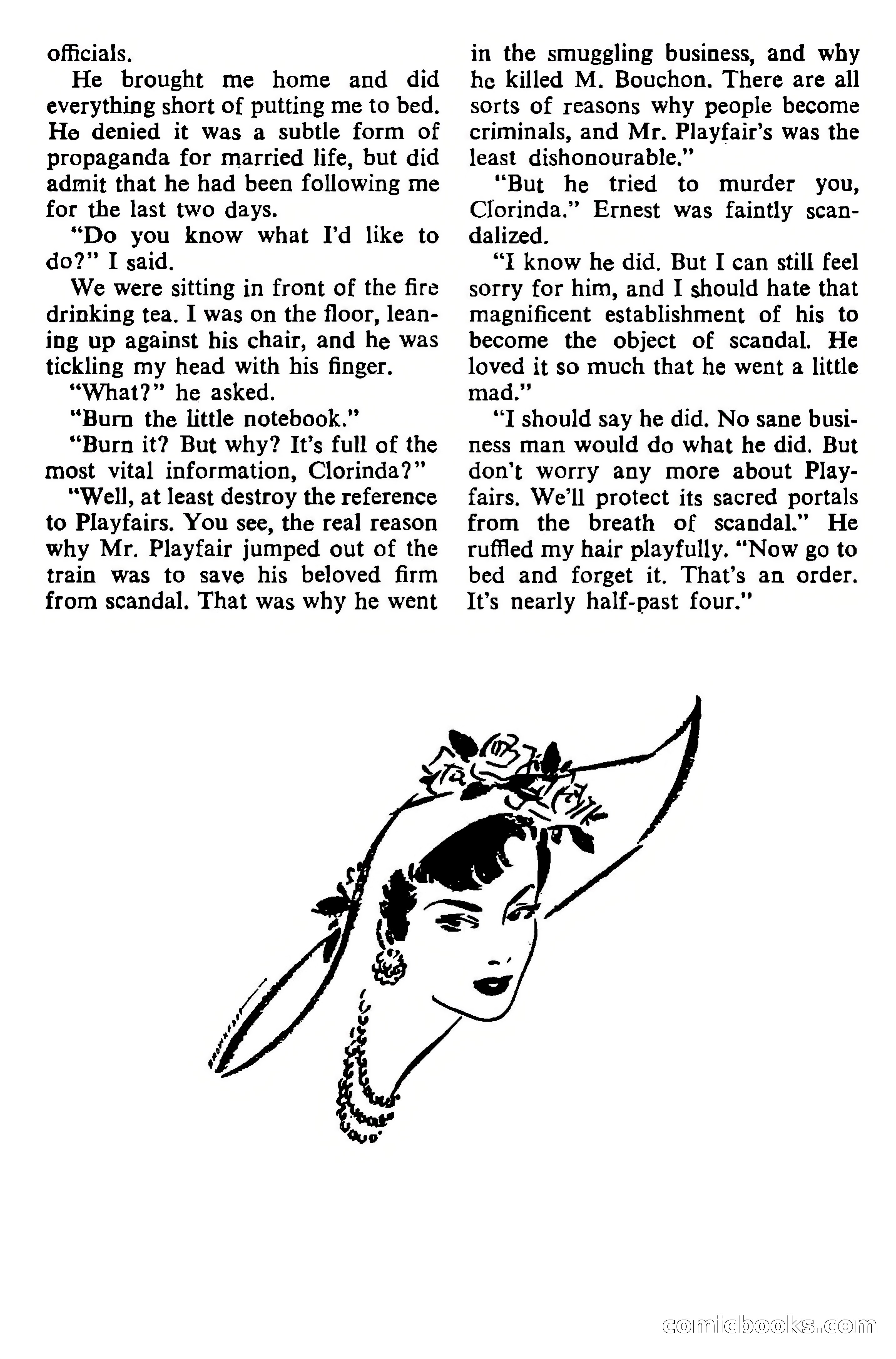 London Mystery Magazine #10 — page 126 of 132