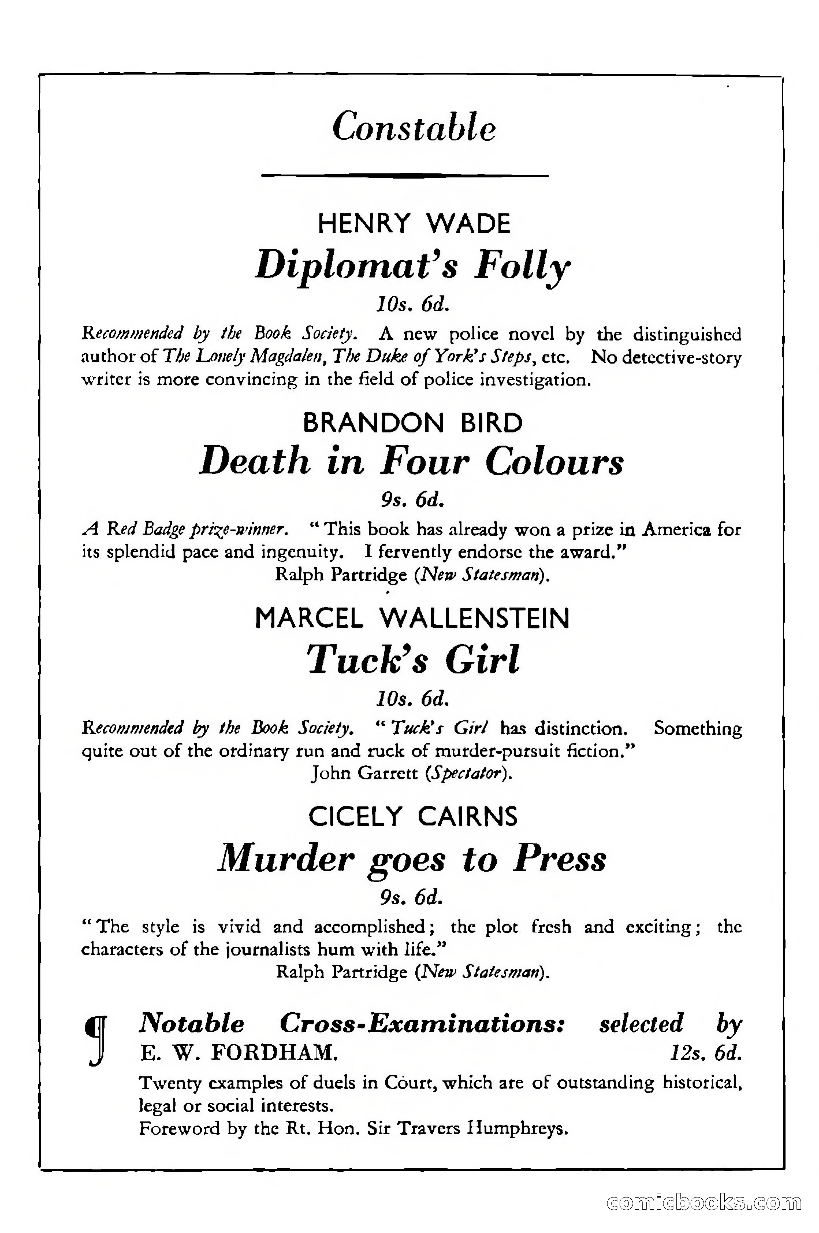 London Mystery Magazine #10 — page 130 of 132