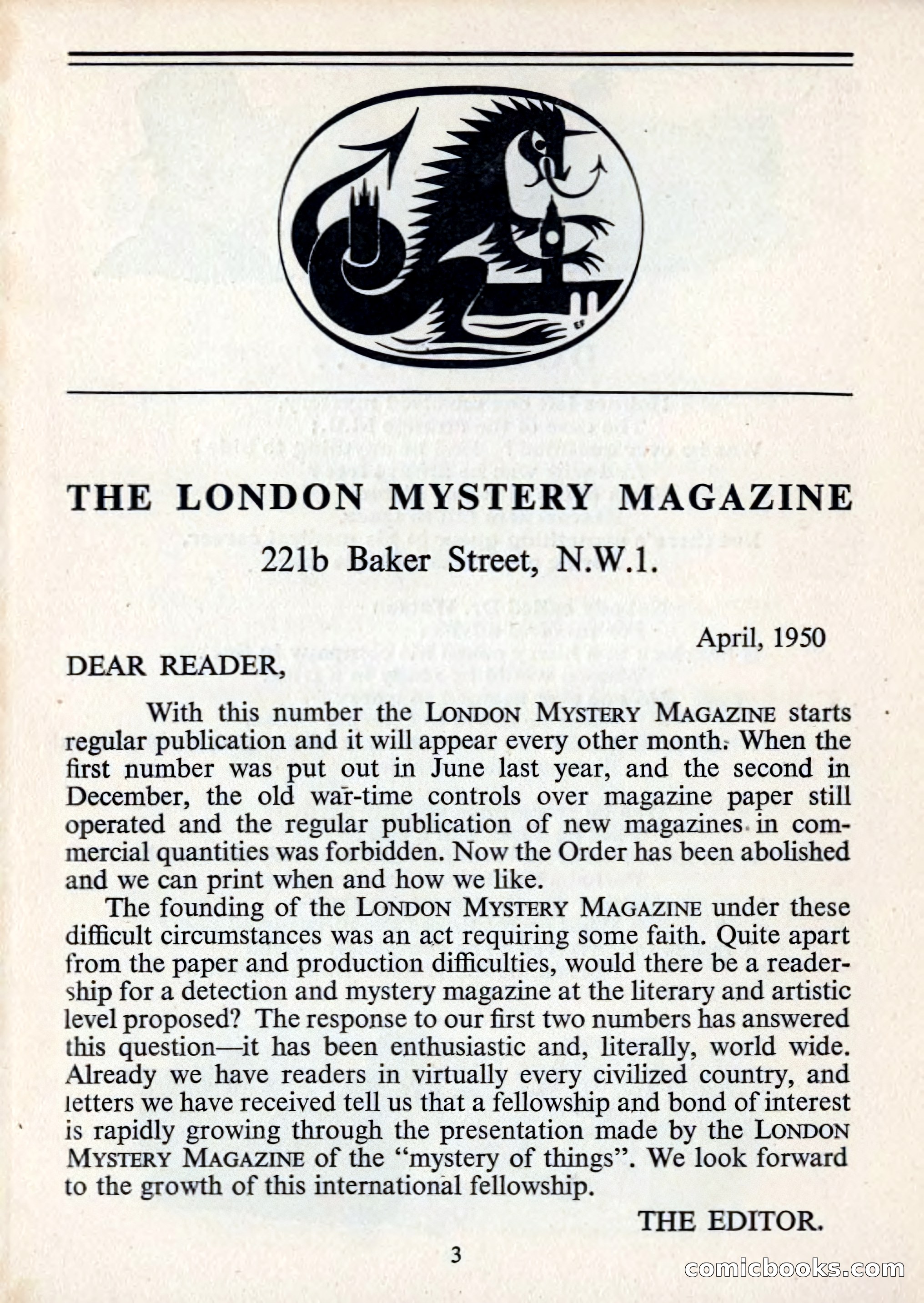 The London Mystery Magazine — page 5 of 132