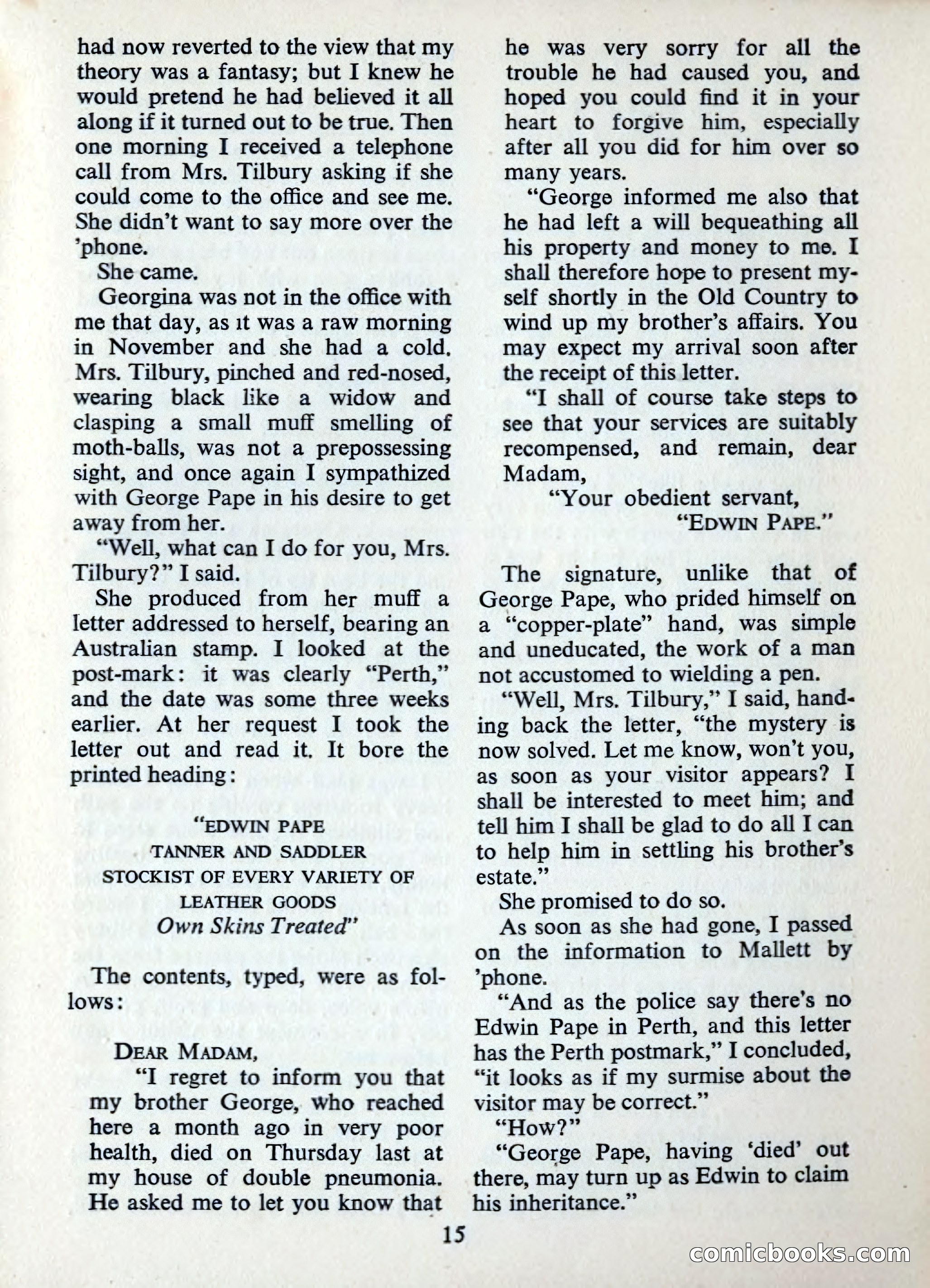 The London Mystery Magazine — page 17 of 132