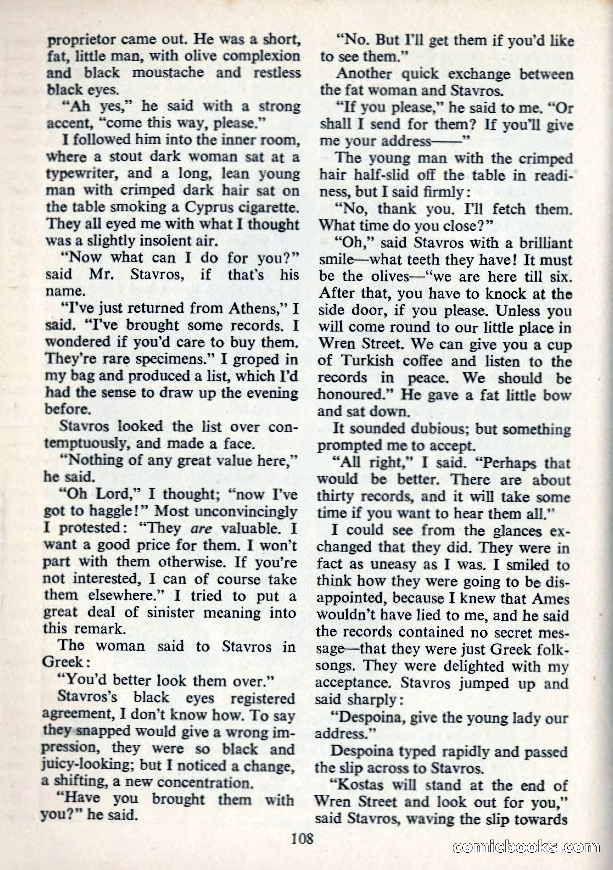 The London Mystery Magazine — page 110 of 132