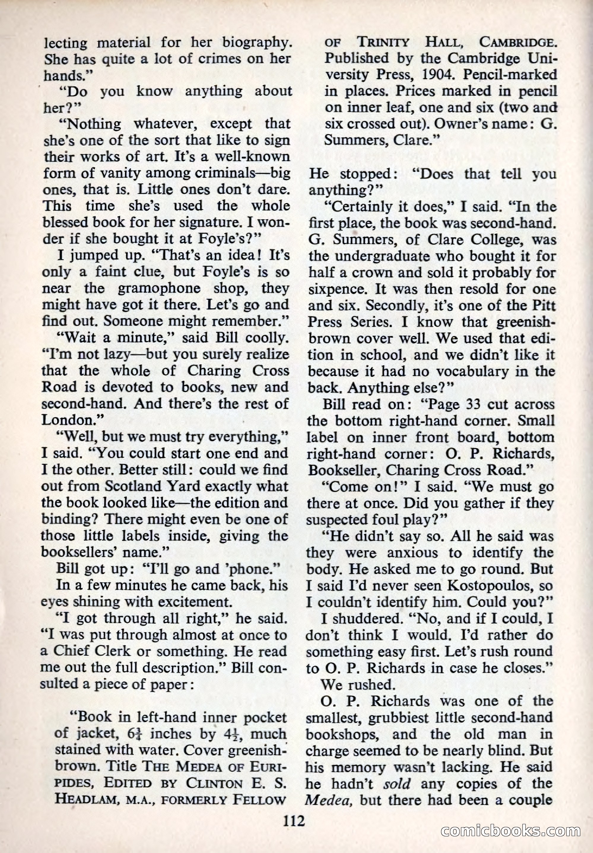 The London Mystery Magazine — page 114 of 132