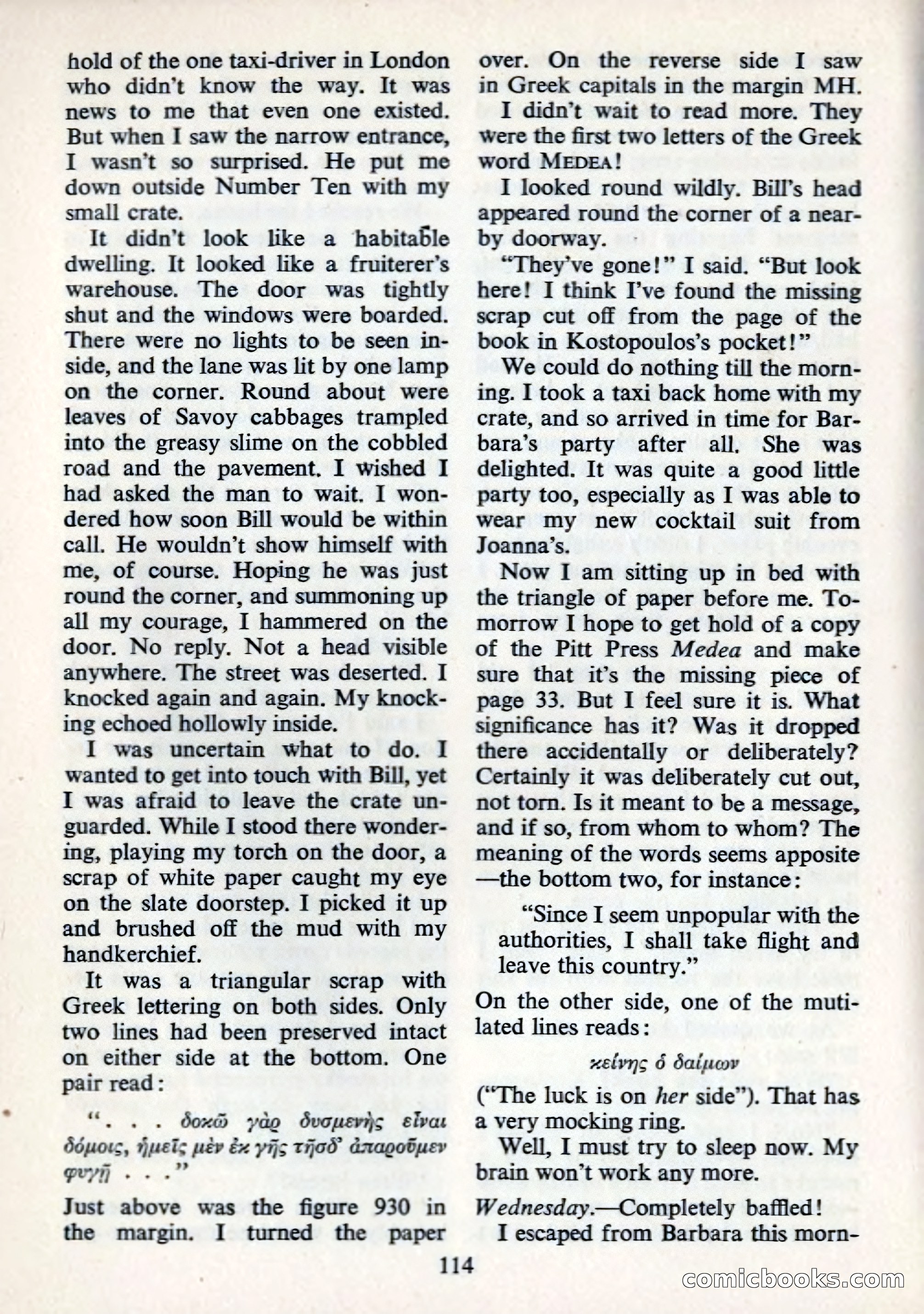 The London Mystery Magazine — page 116 of 132