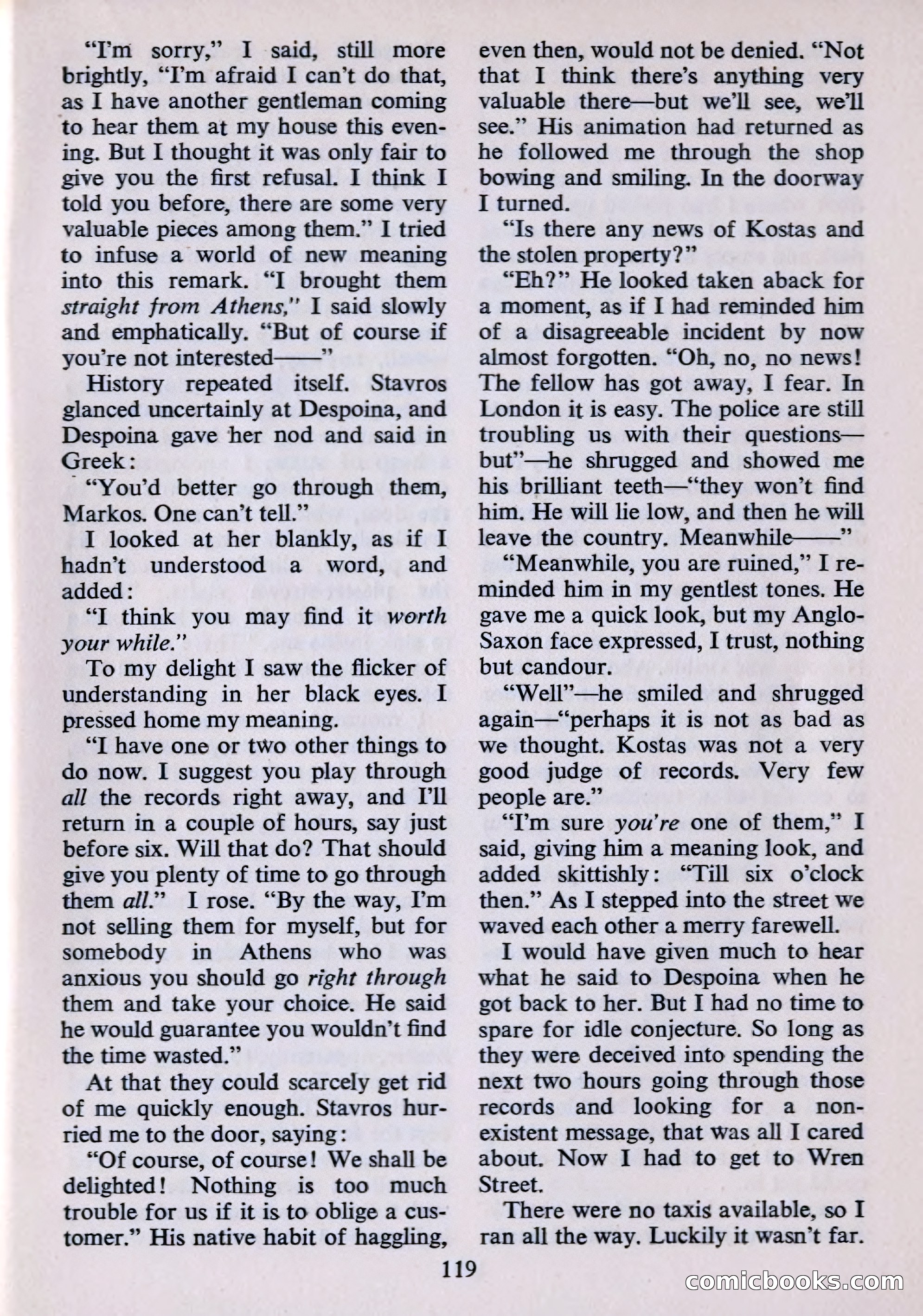 The London Mystery Magazine — page 121 of 132
