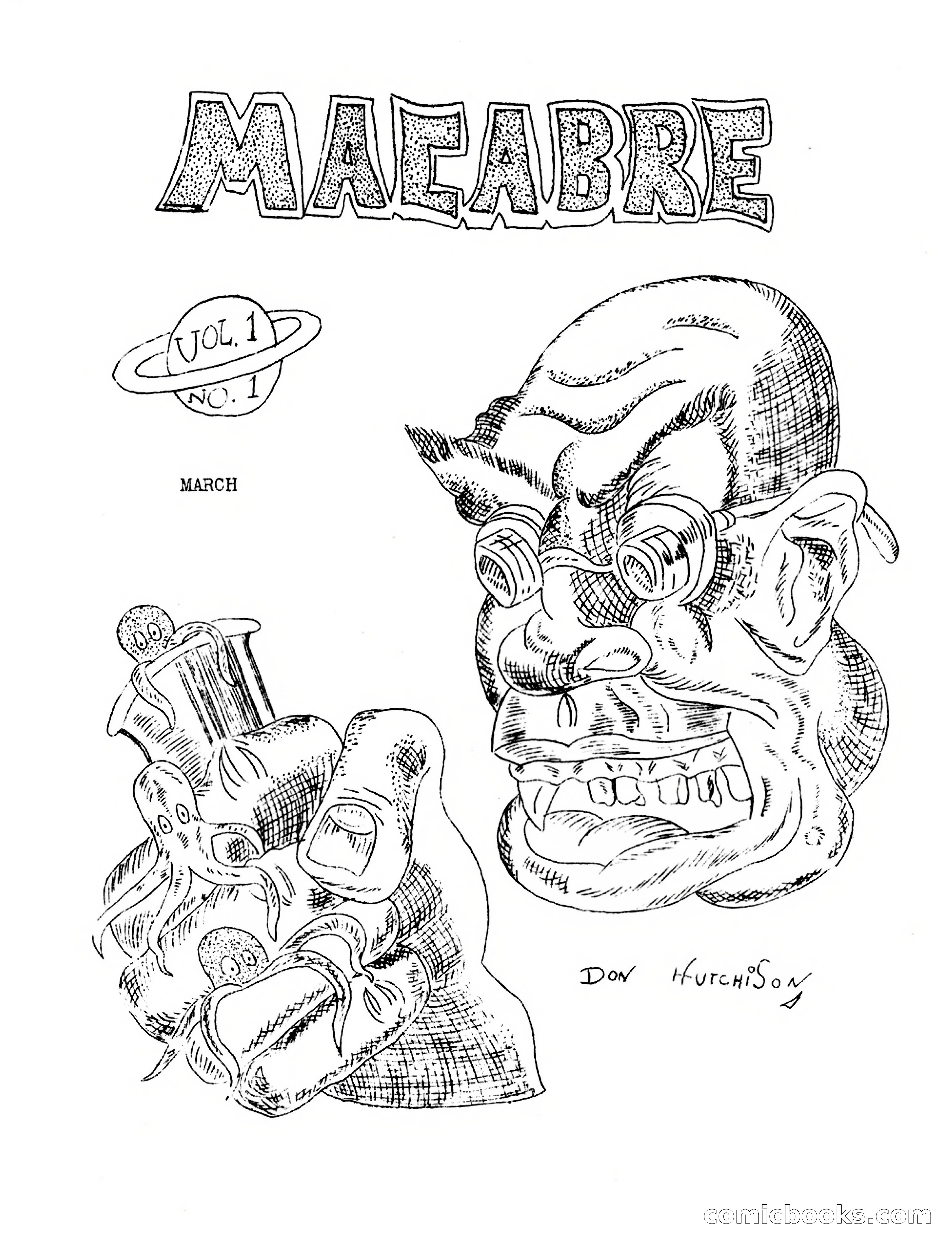 Macabre, Vol. 1, No. 1 — page 1 of 24