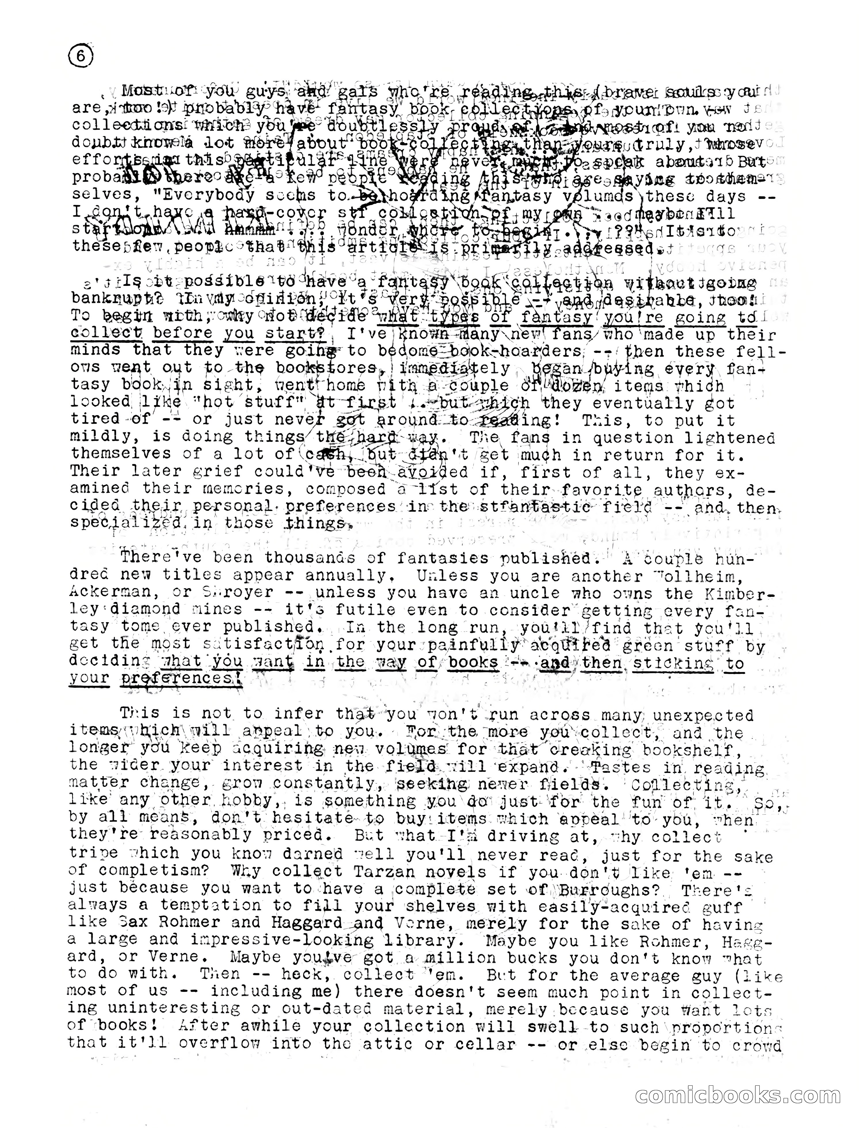 Macabre, Vol. 1, No. 1 — page 6 of 24