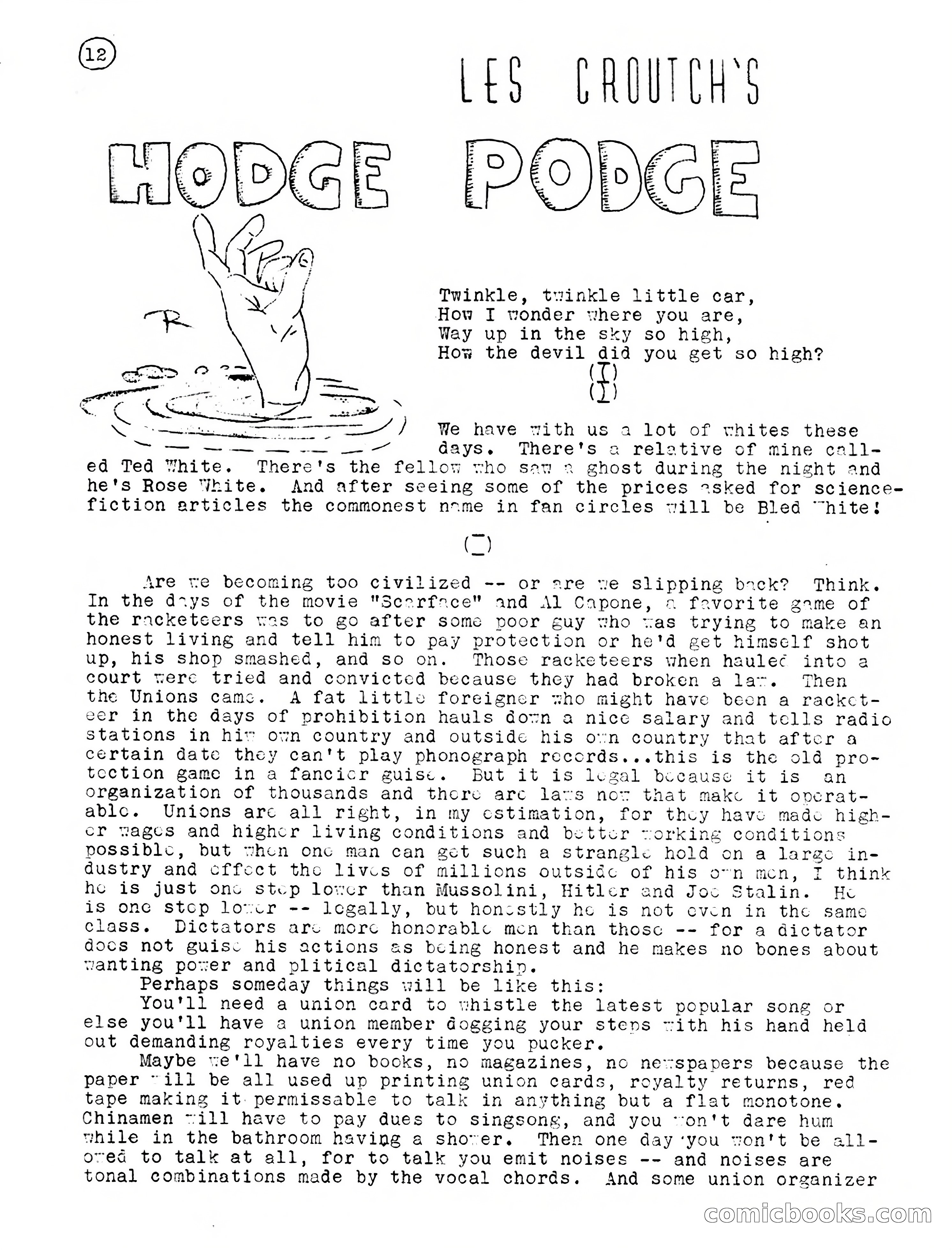 Macabre, Vol. 1, No. 1 — page 12 of 24