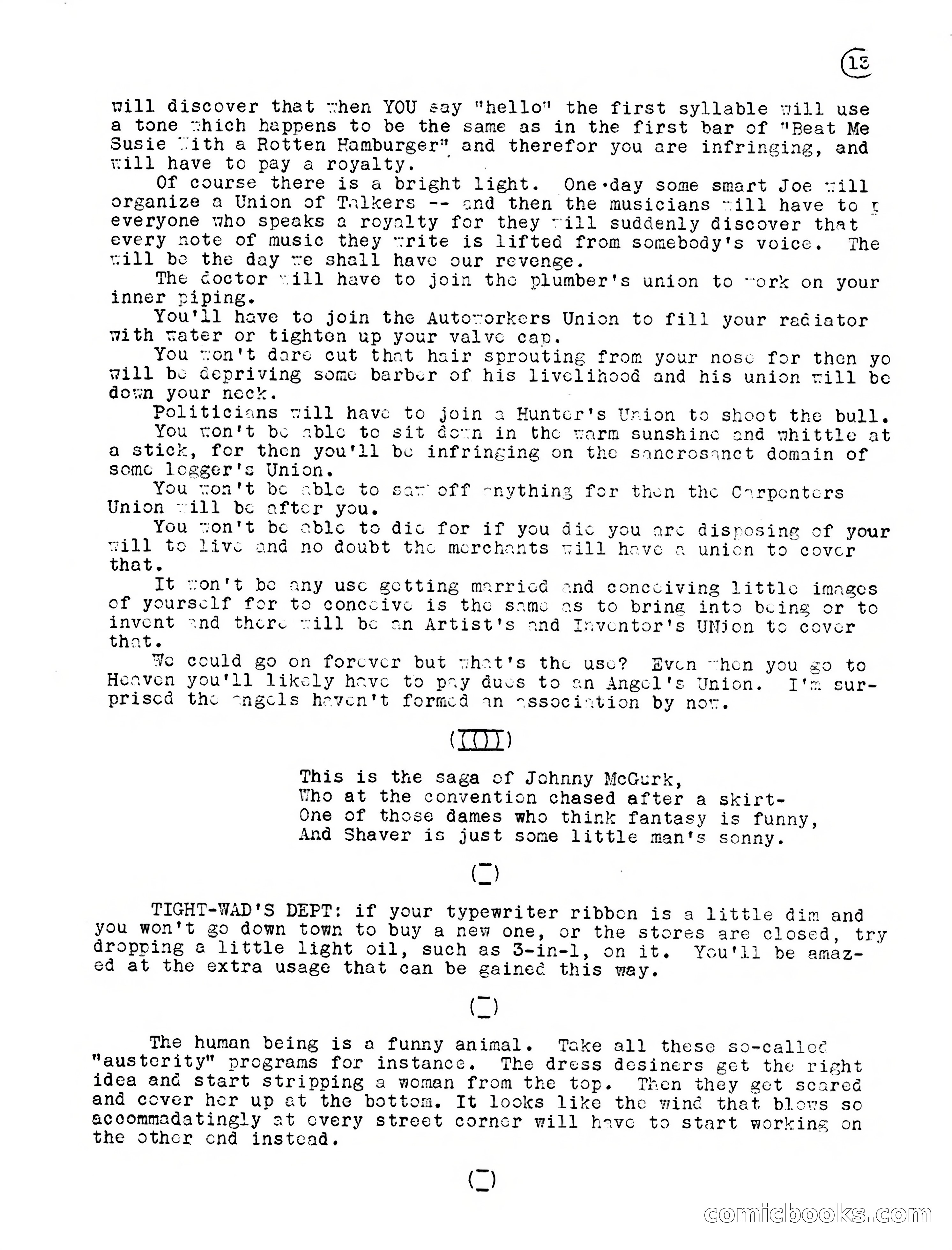 Macabre, Vol. 1, No. 1 — page 13 of 24