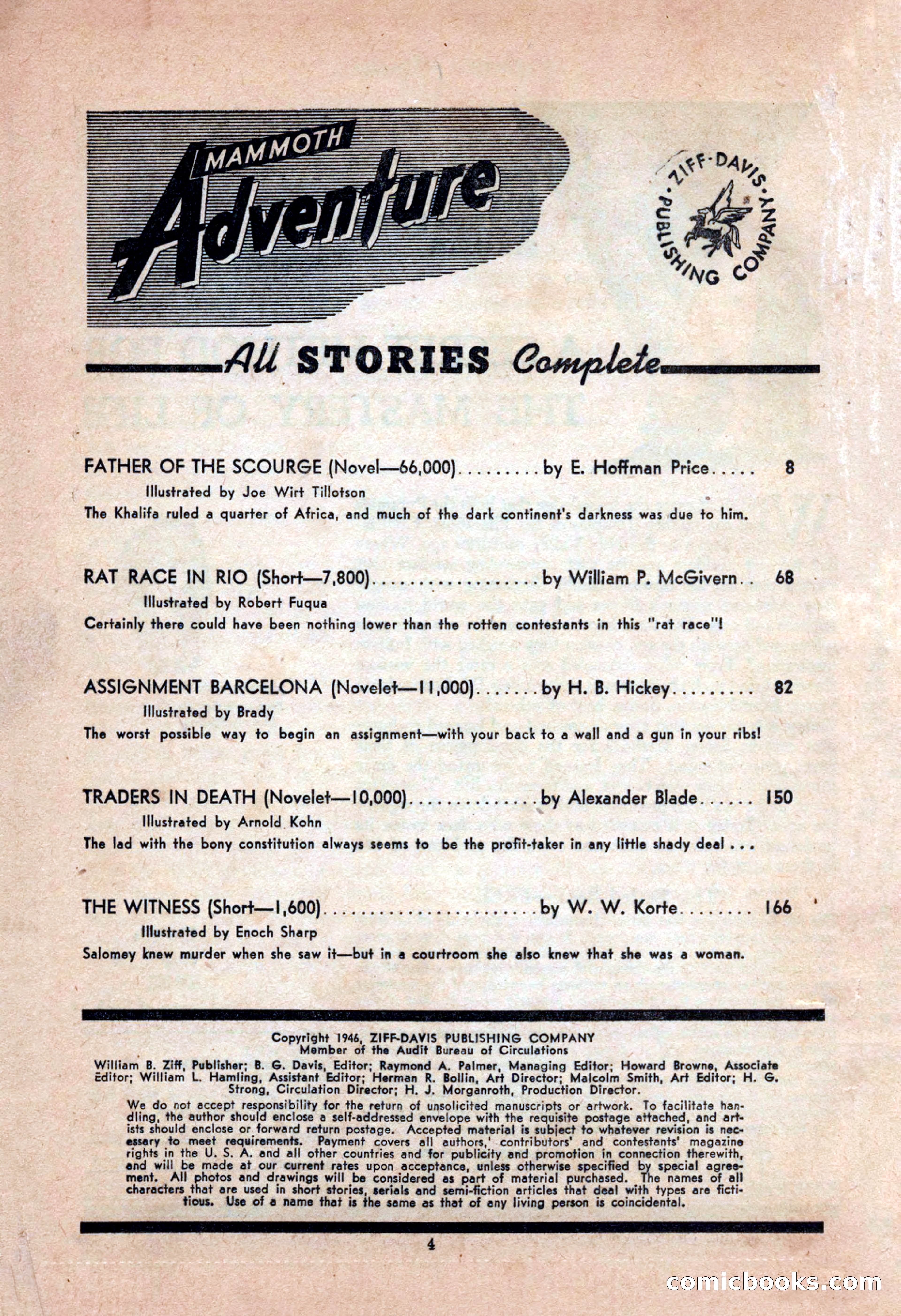 Mammoth Adventure, September 1946 — page 4 of 180