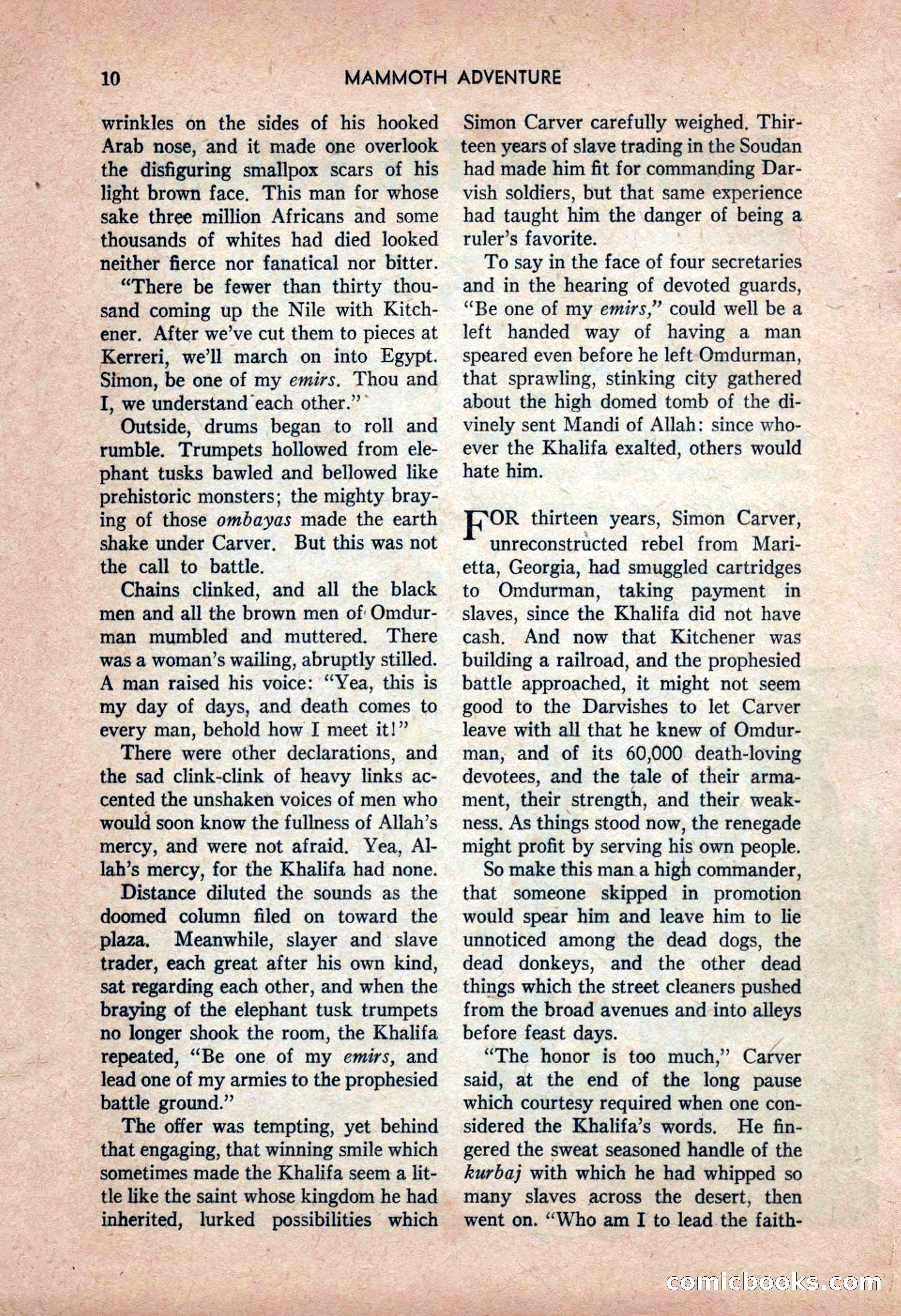 Mammoth Adventure, September 1946 — page 10 of 180