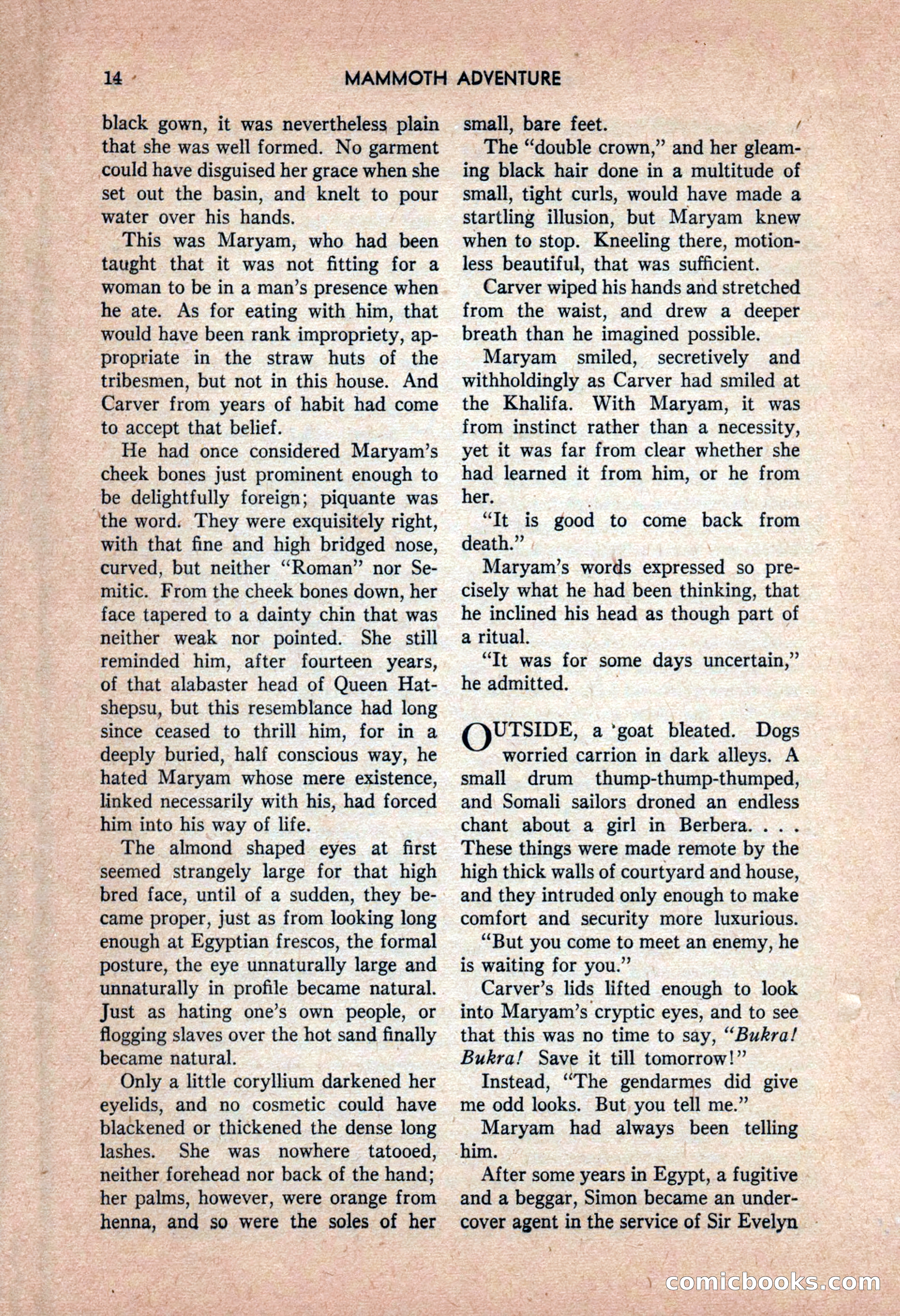 Mammoth Adventure, September 1946 — page 14 of 180