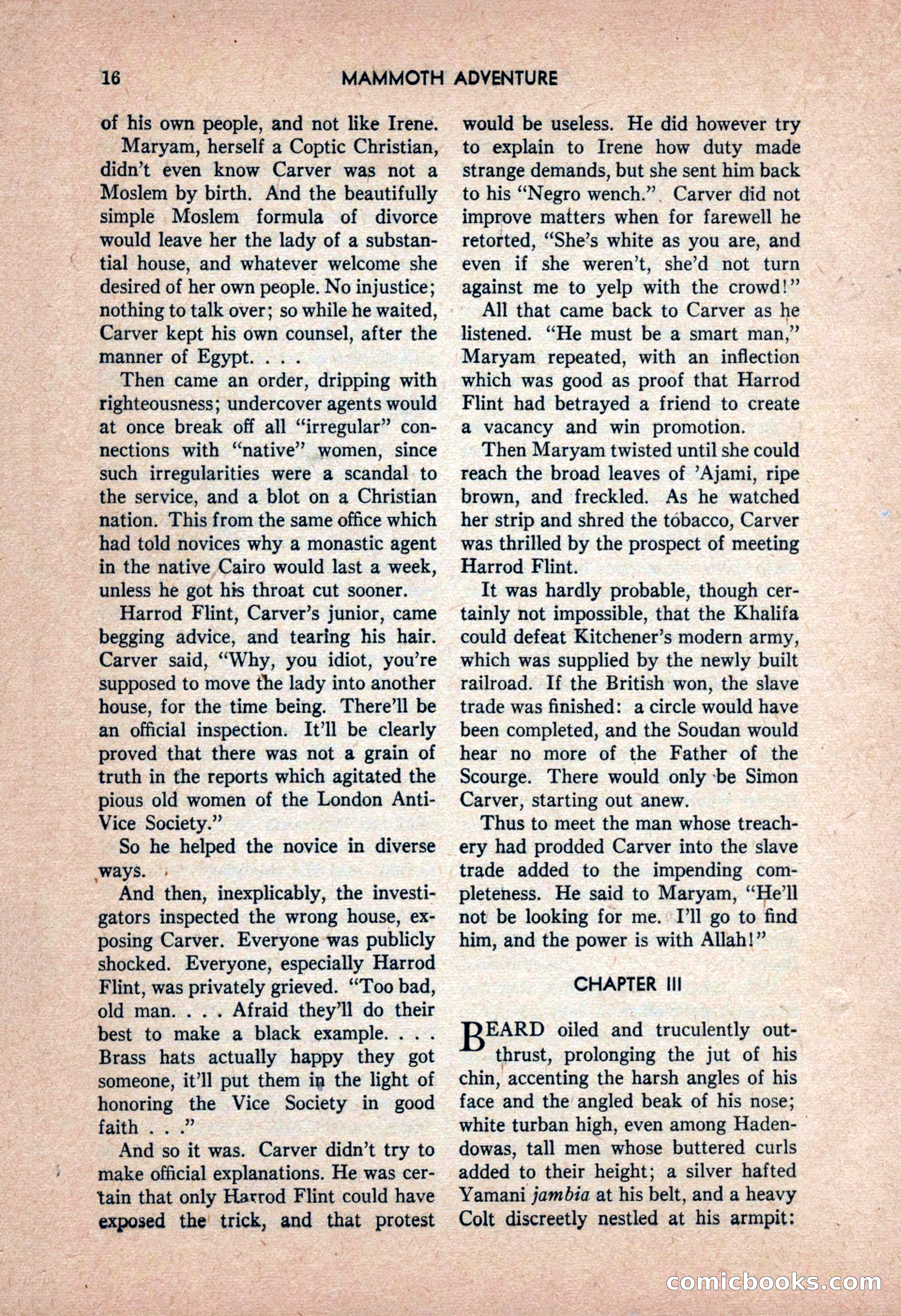 Mammoth Adventure, September 1946 — page 16 of 180