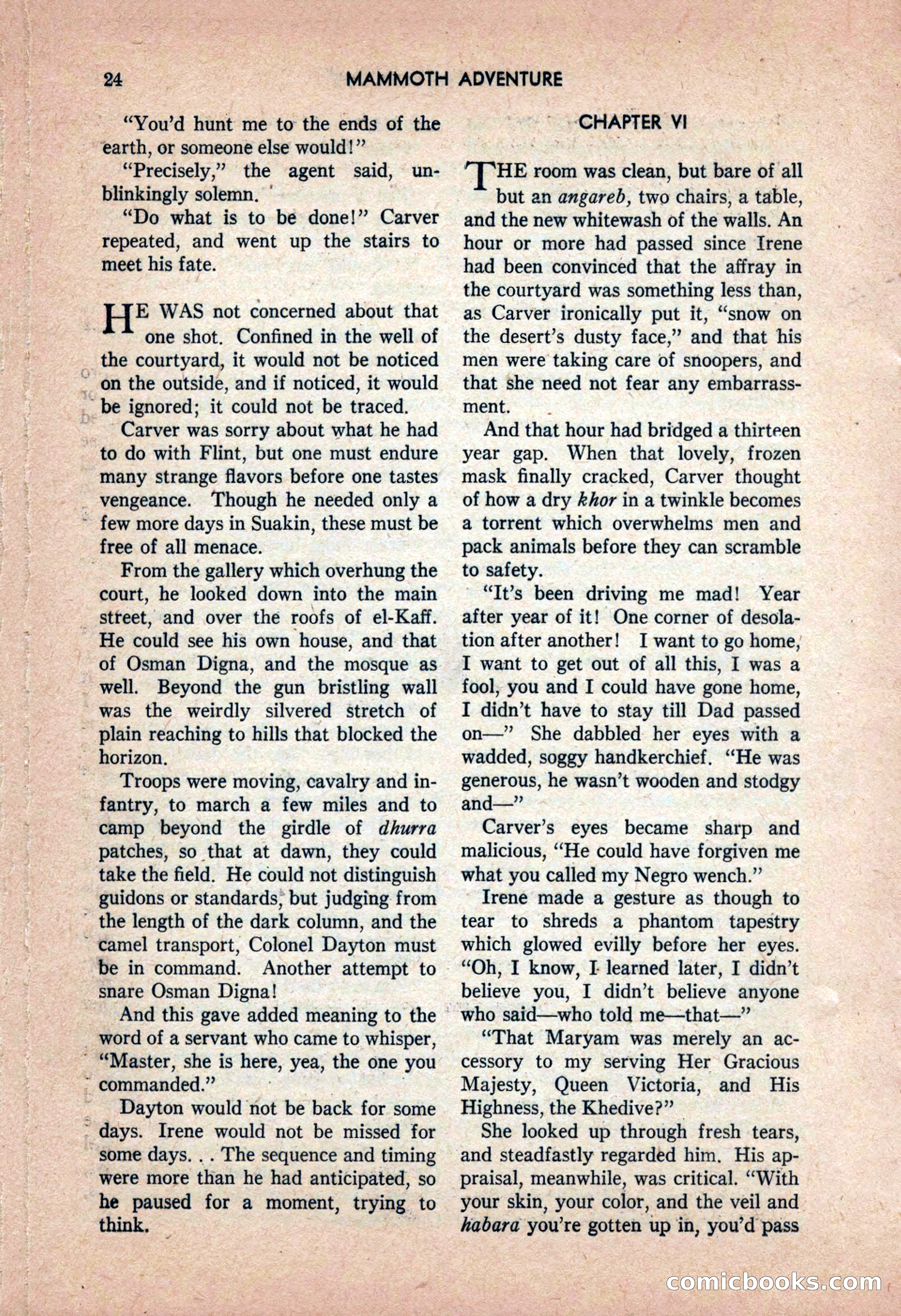 Mammoth Adventure, September 1946 — page 24 of 180