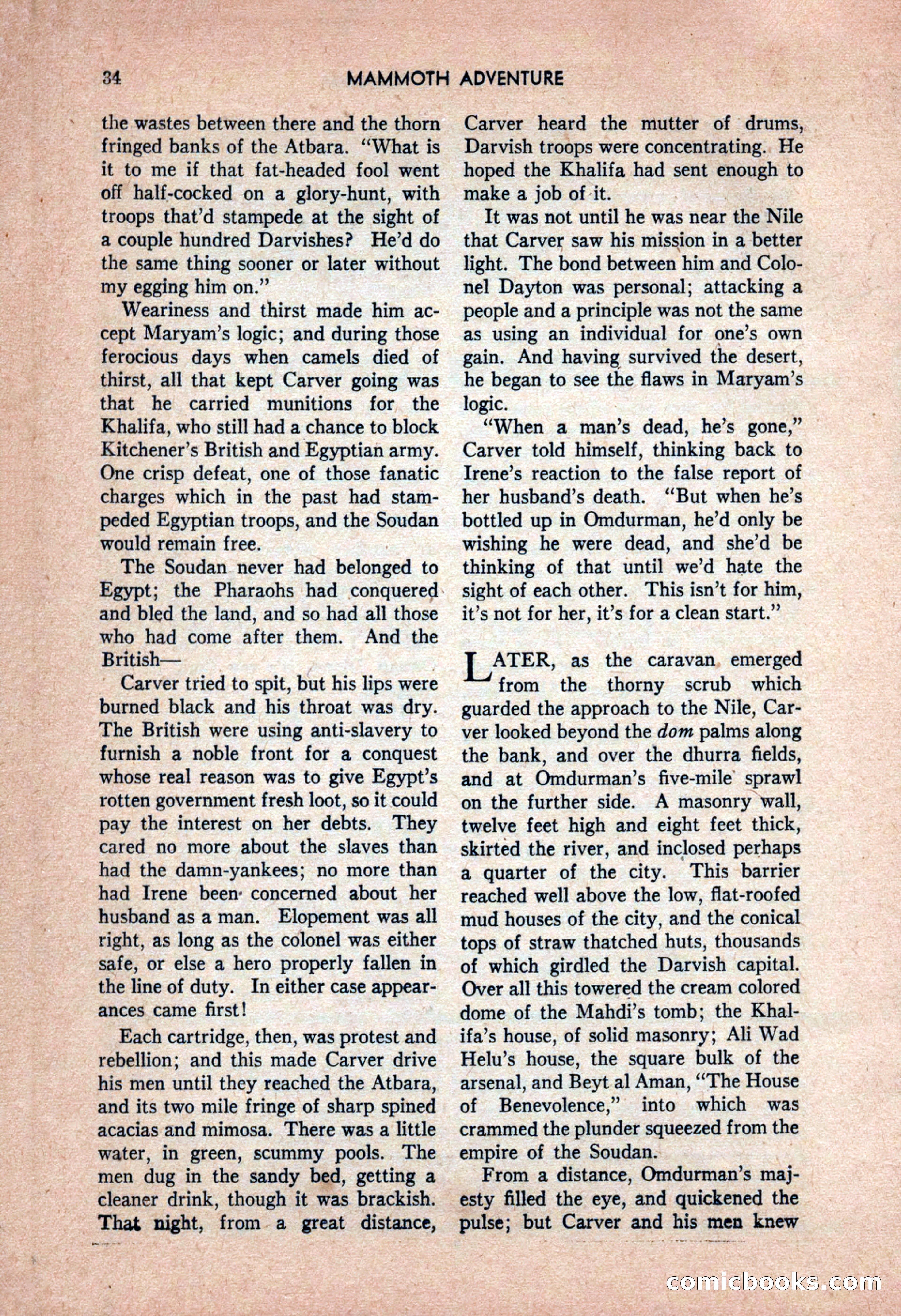 Mammoth Adventure, September 1946 — page 34 of 180