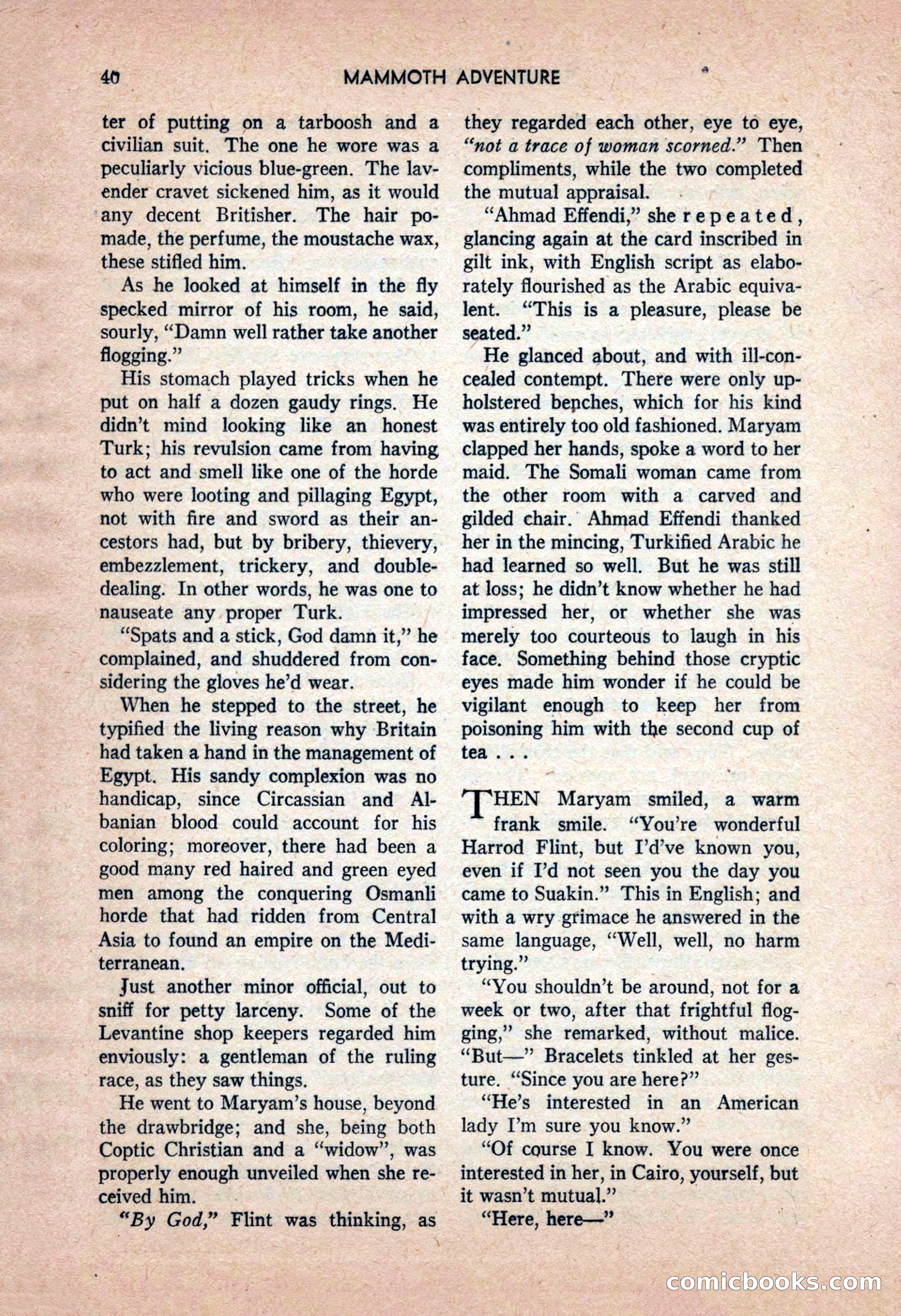 Mammoth Adventure, September 1946 — page 40 of 180