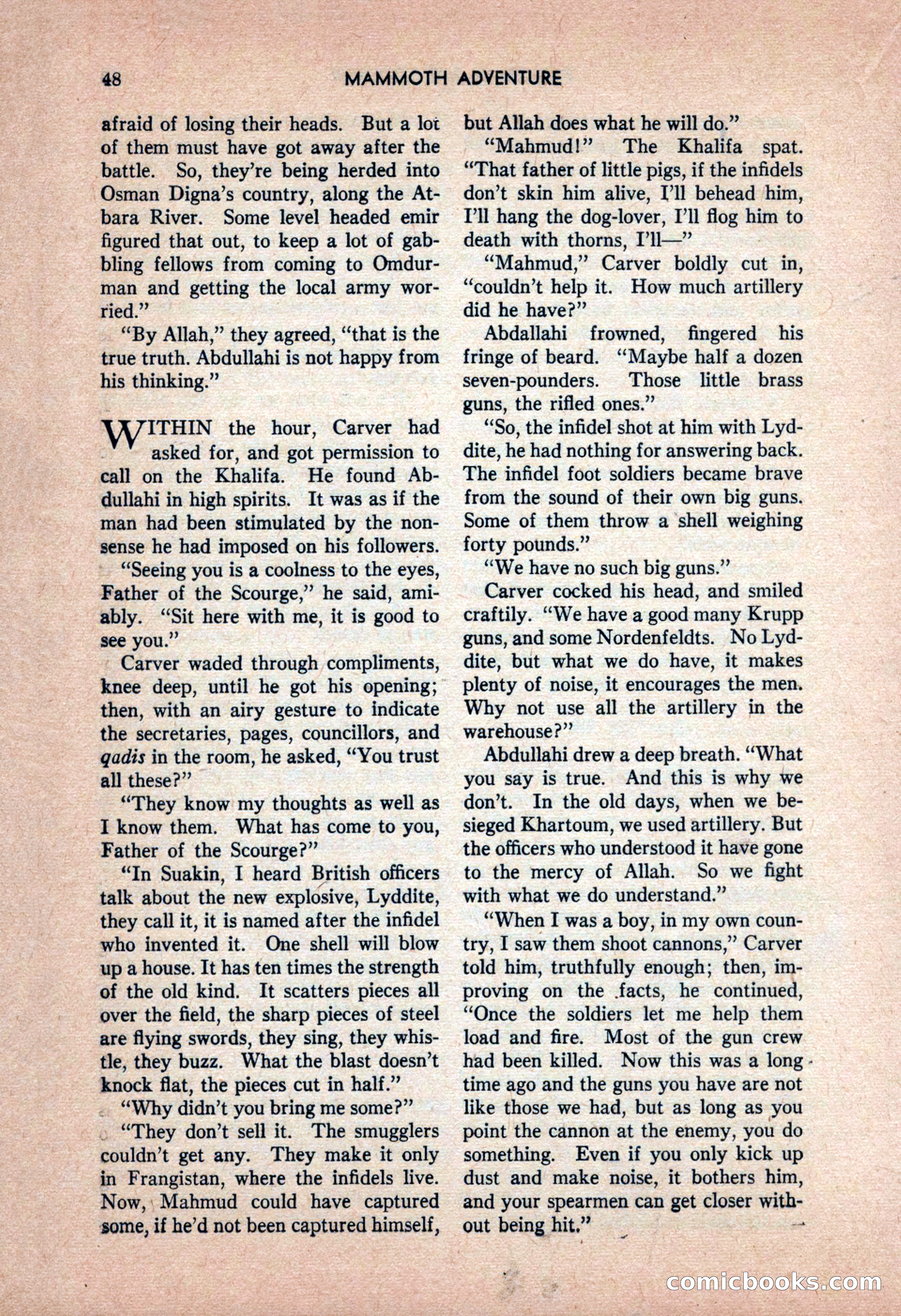 Mammoth Adventure, September 1946 — page 48 of 180