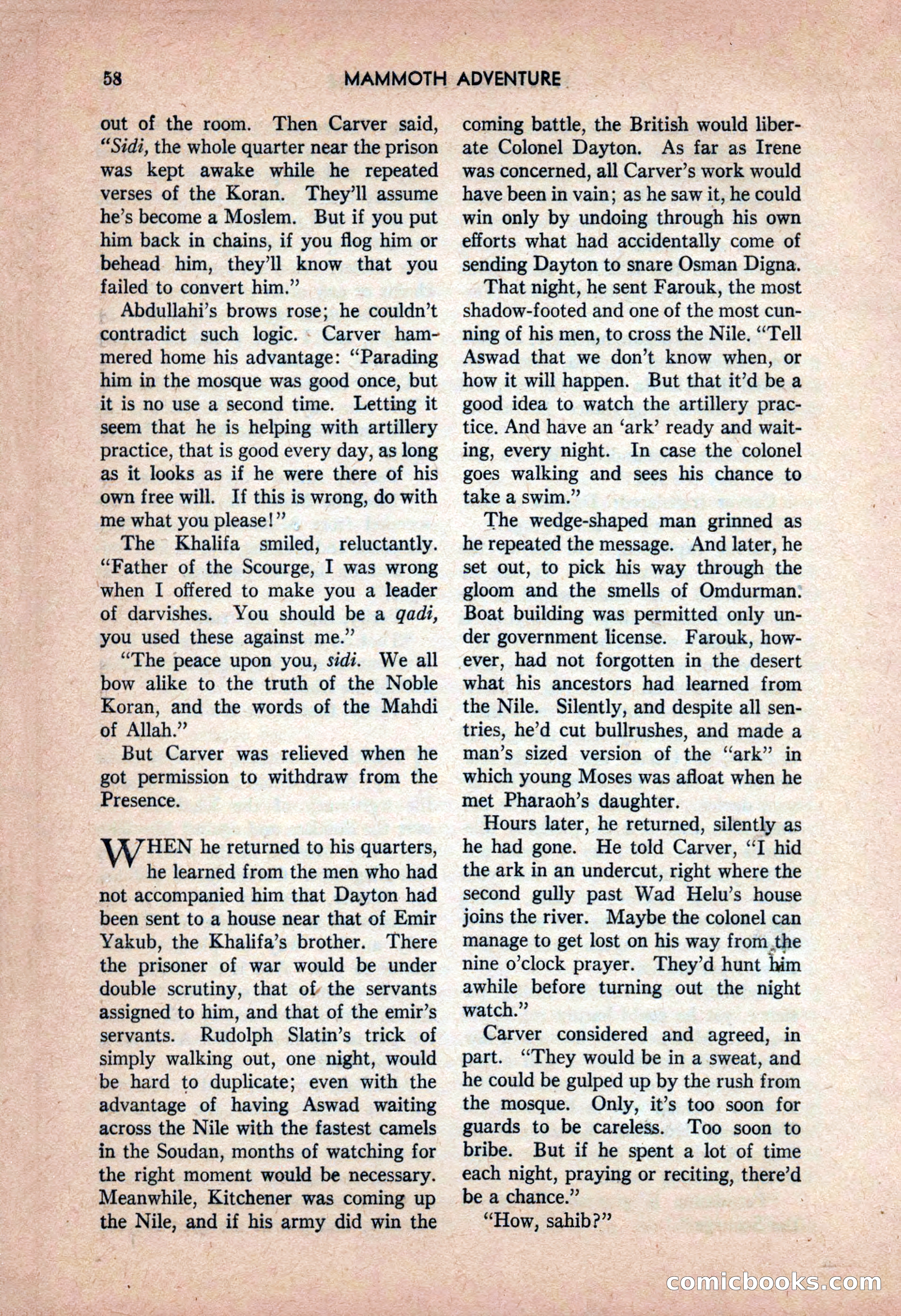 Mammoth Adventure, September 1946 — page 58 of 180