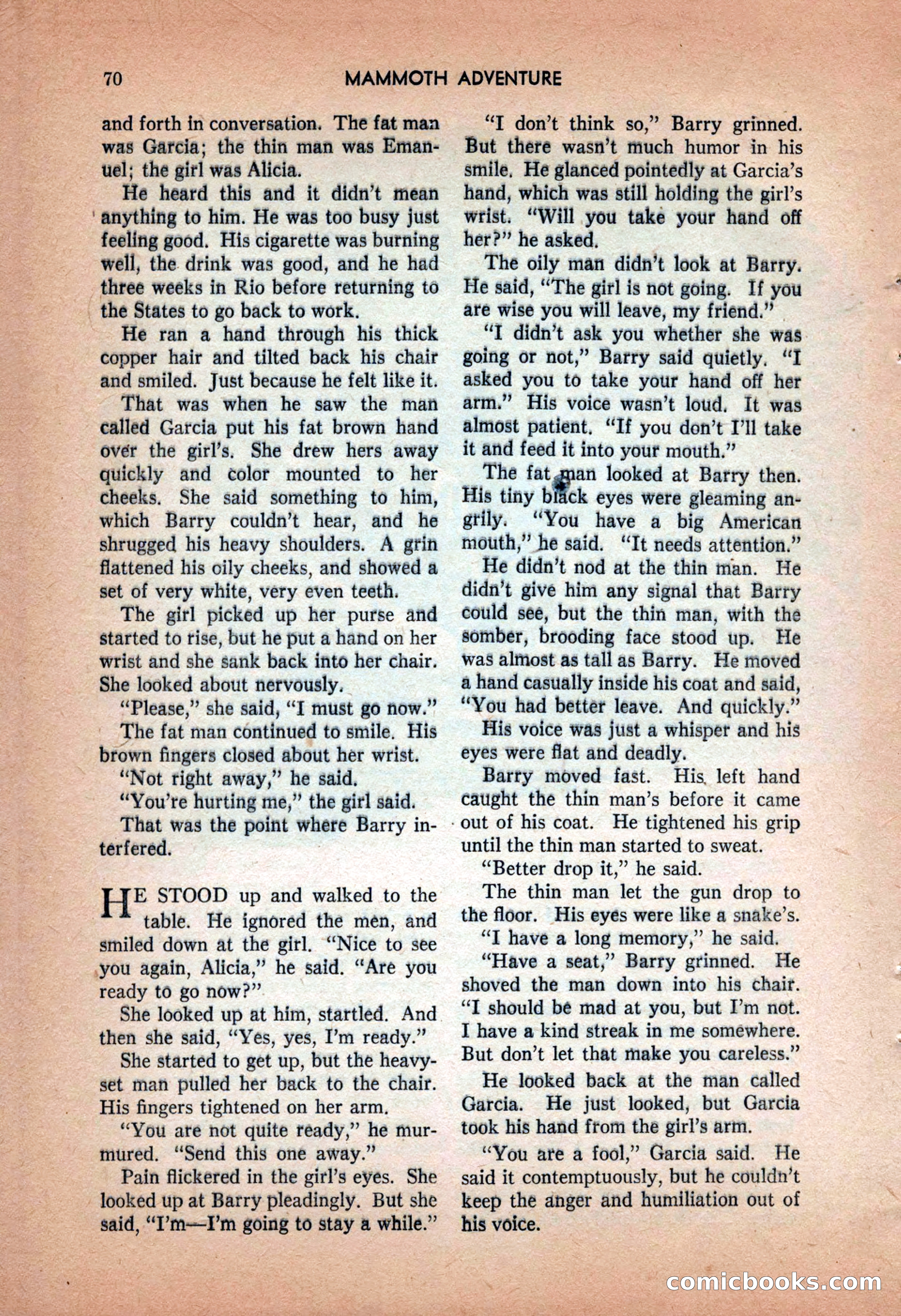 Mammoth Adventure, September 1946 — page 70 of 180
