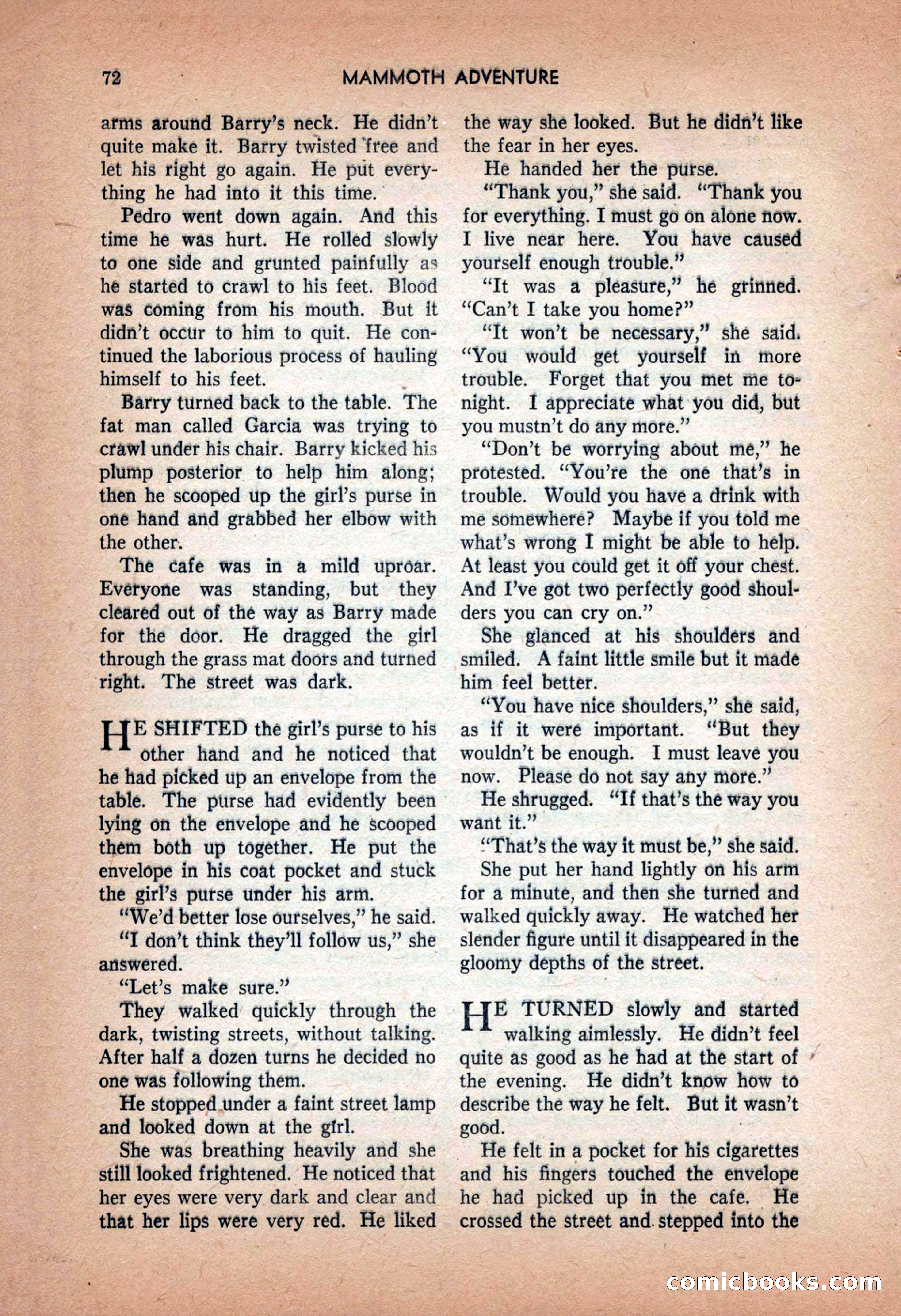 Mammoth Adventure, September 1946 — page 72 of 180