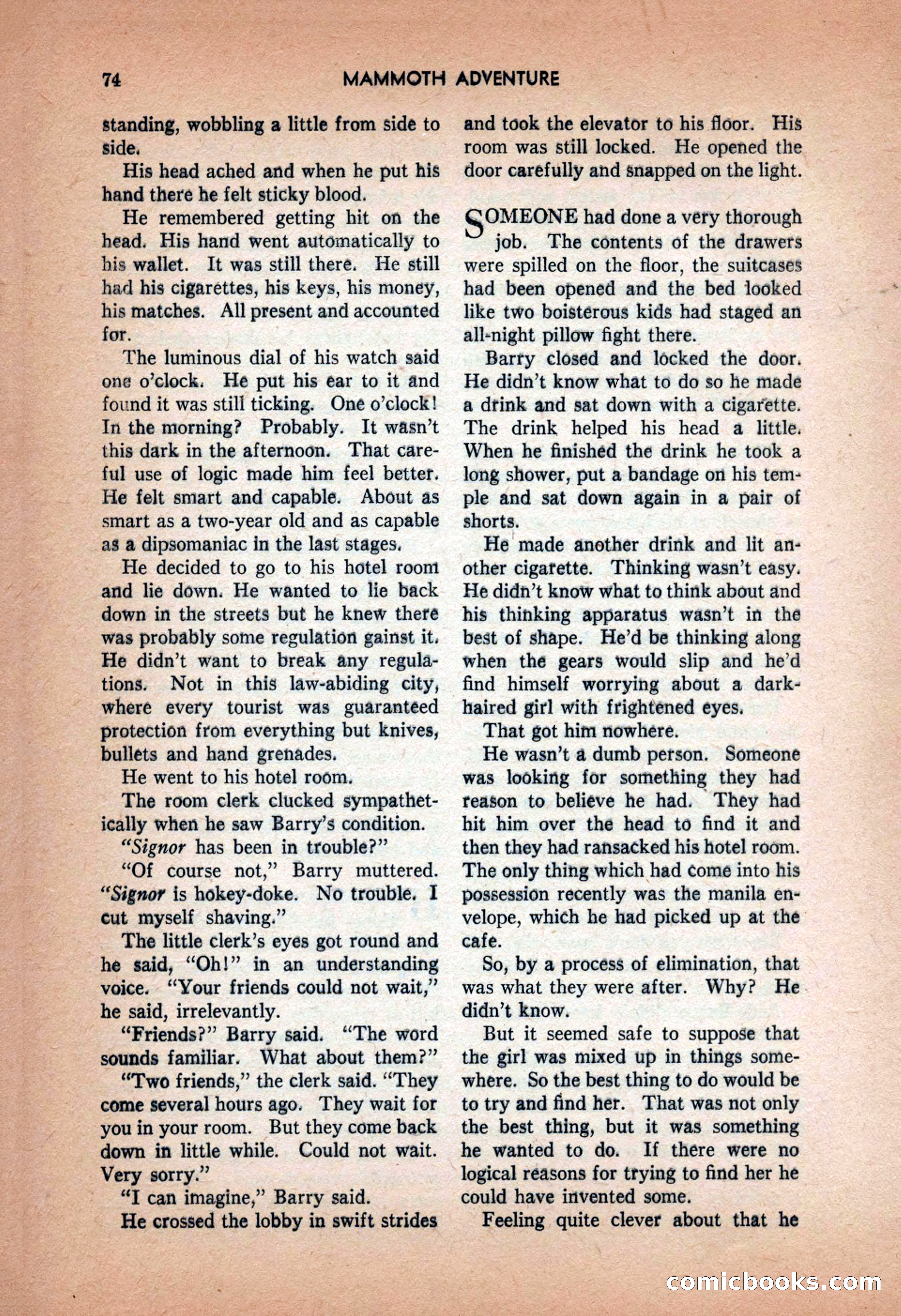 Mammoth Adventure, September 1946 — page 74 of 180