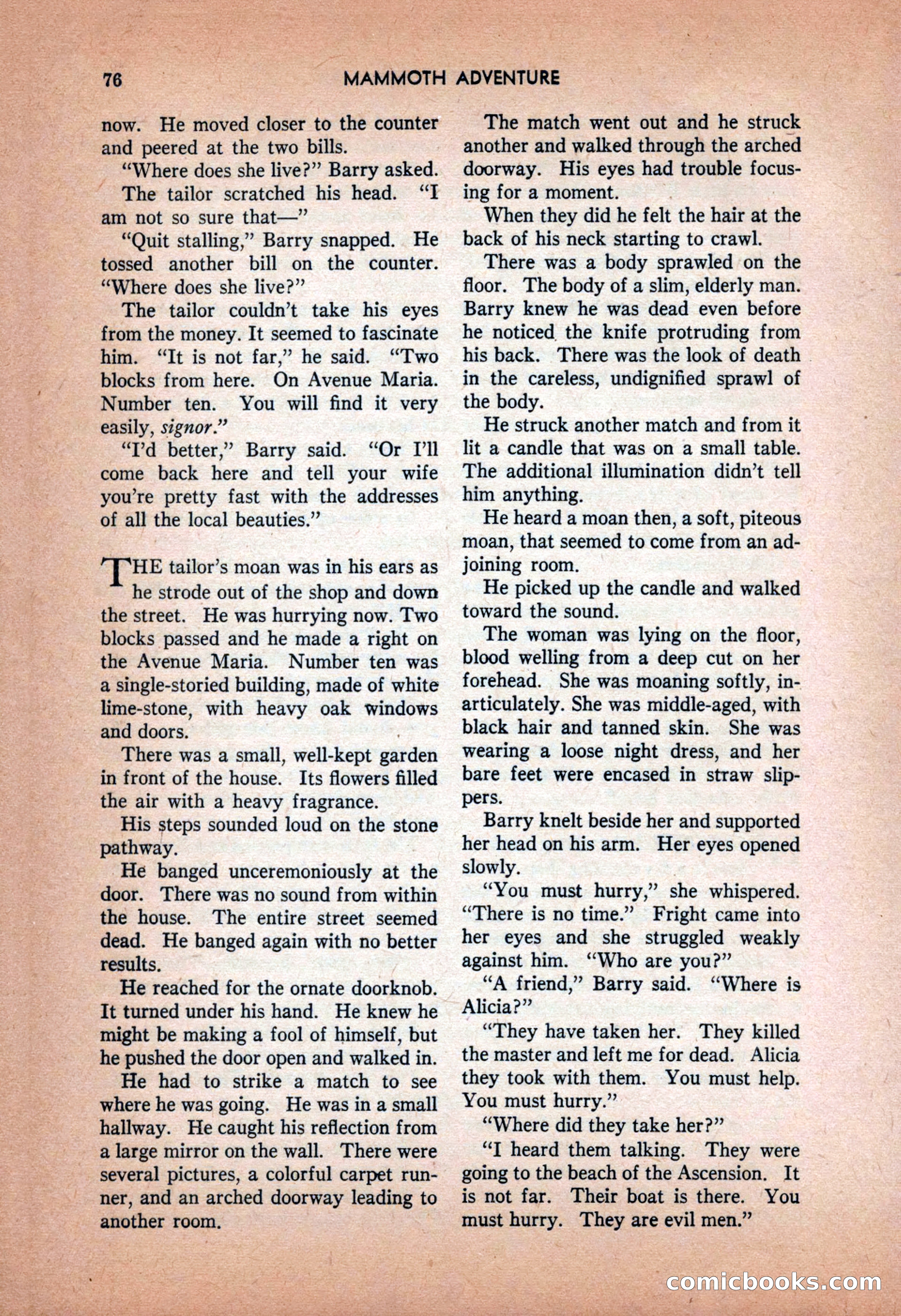 Mammoth Adventure, September 1946 — page 76 of 180