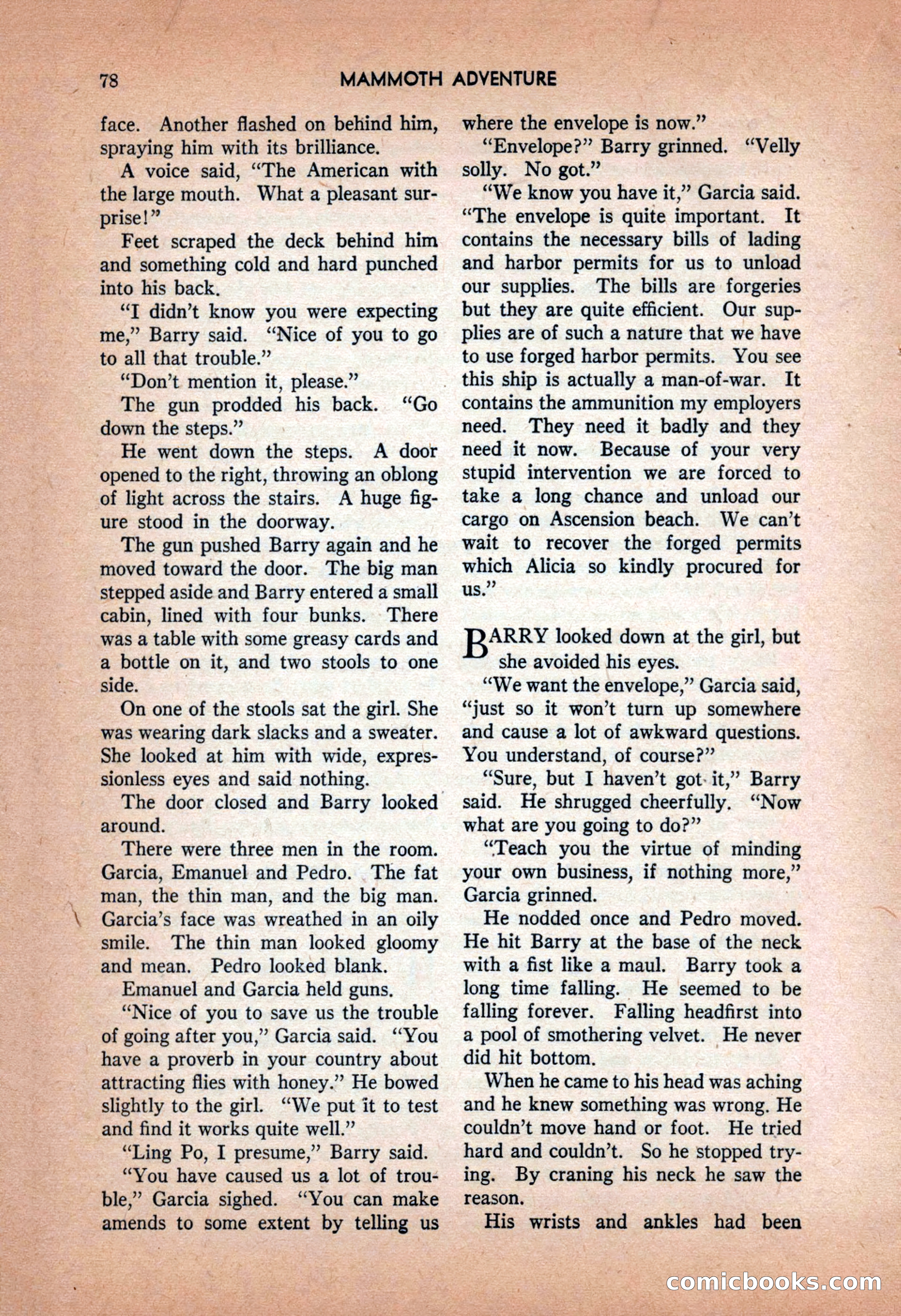 Mammoth Adventure, September 1946 — page 78 of 180