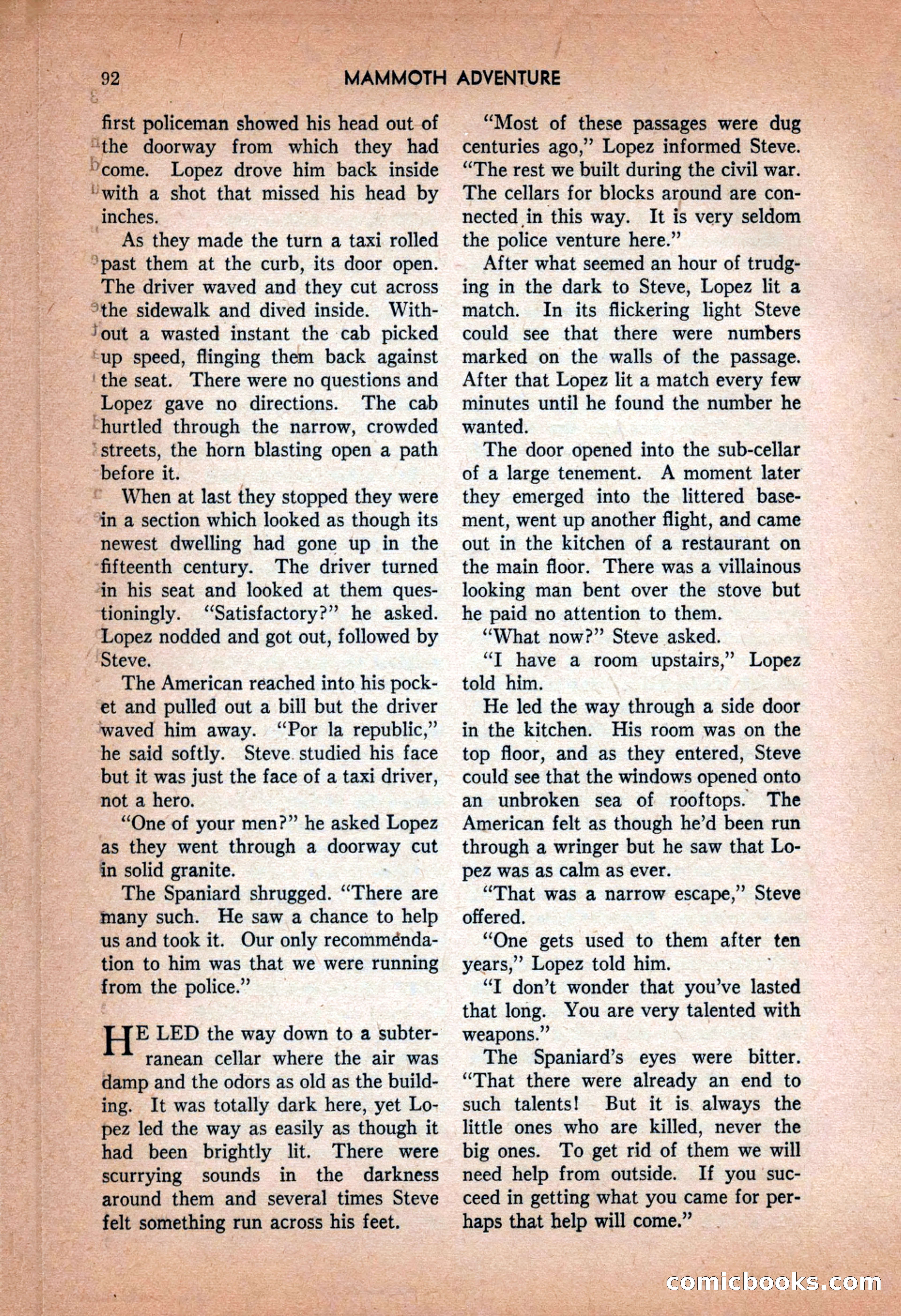 Mammoth Adventure, September 1946 — page 92 of 180