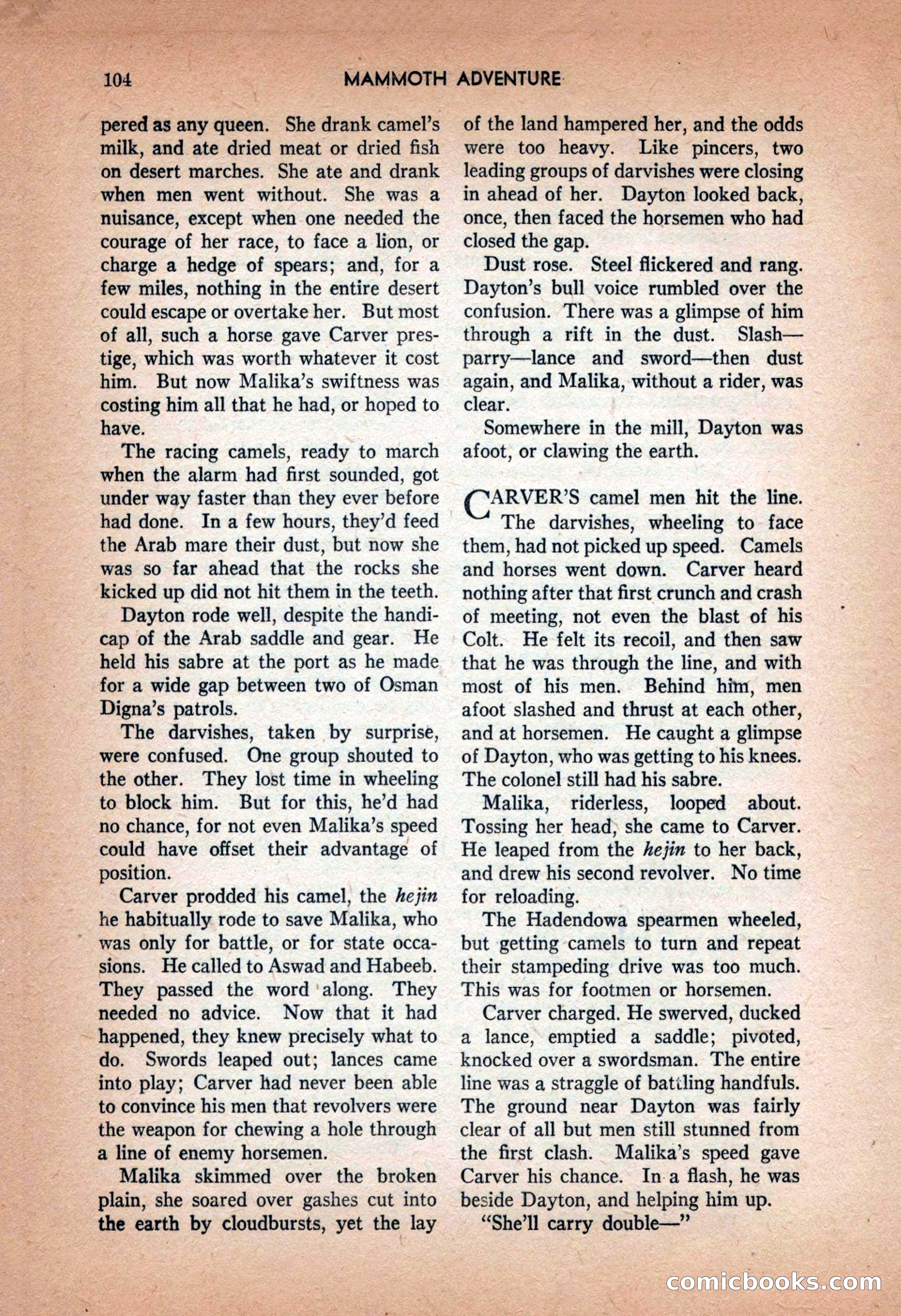 Mammoth Adventure, September 1946 — page 104 of 180