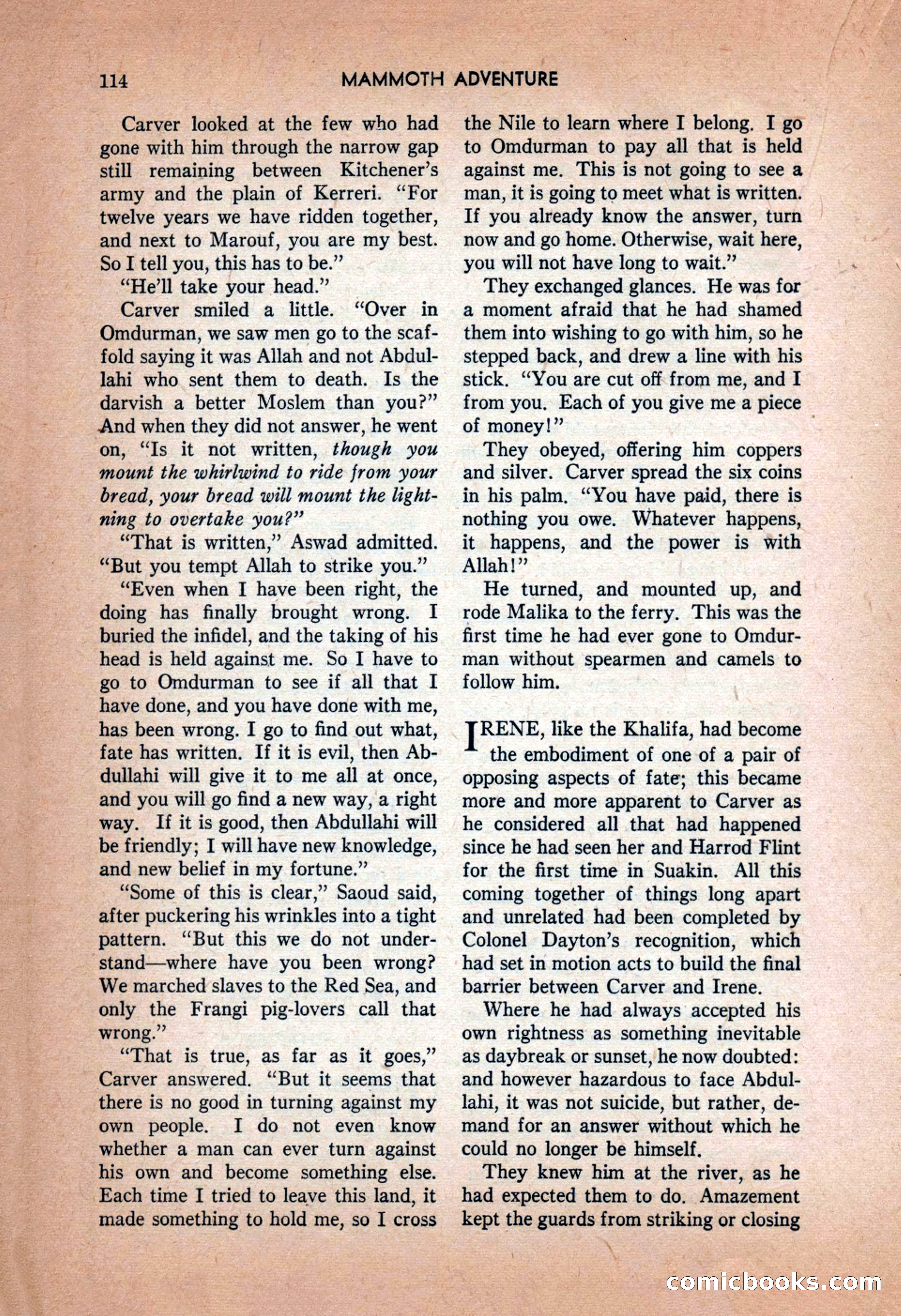 Mammoth Adventure, September 1946 — page 114 of 180