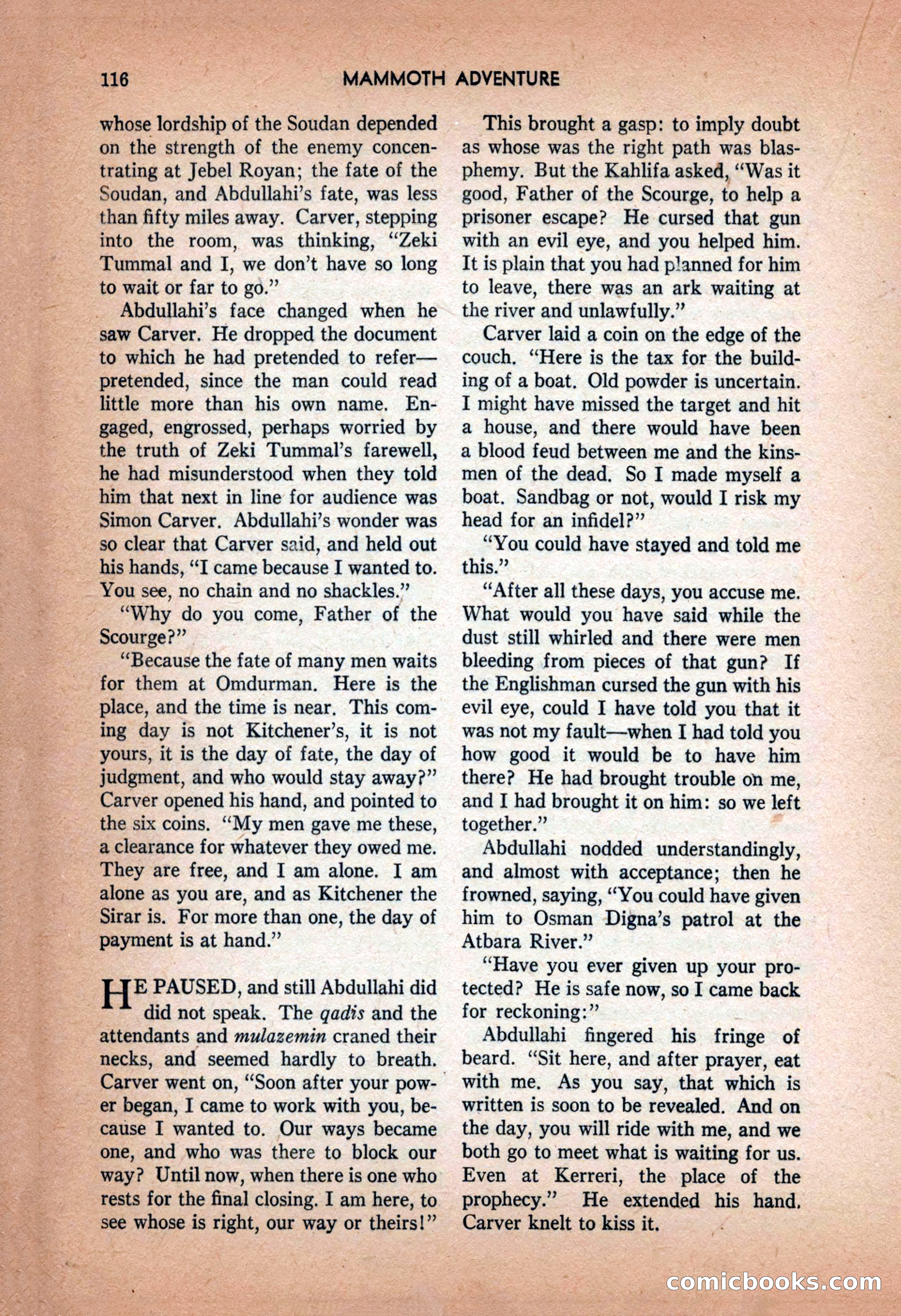 Mammoth Adventure, September 1946 — page 116 of 180