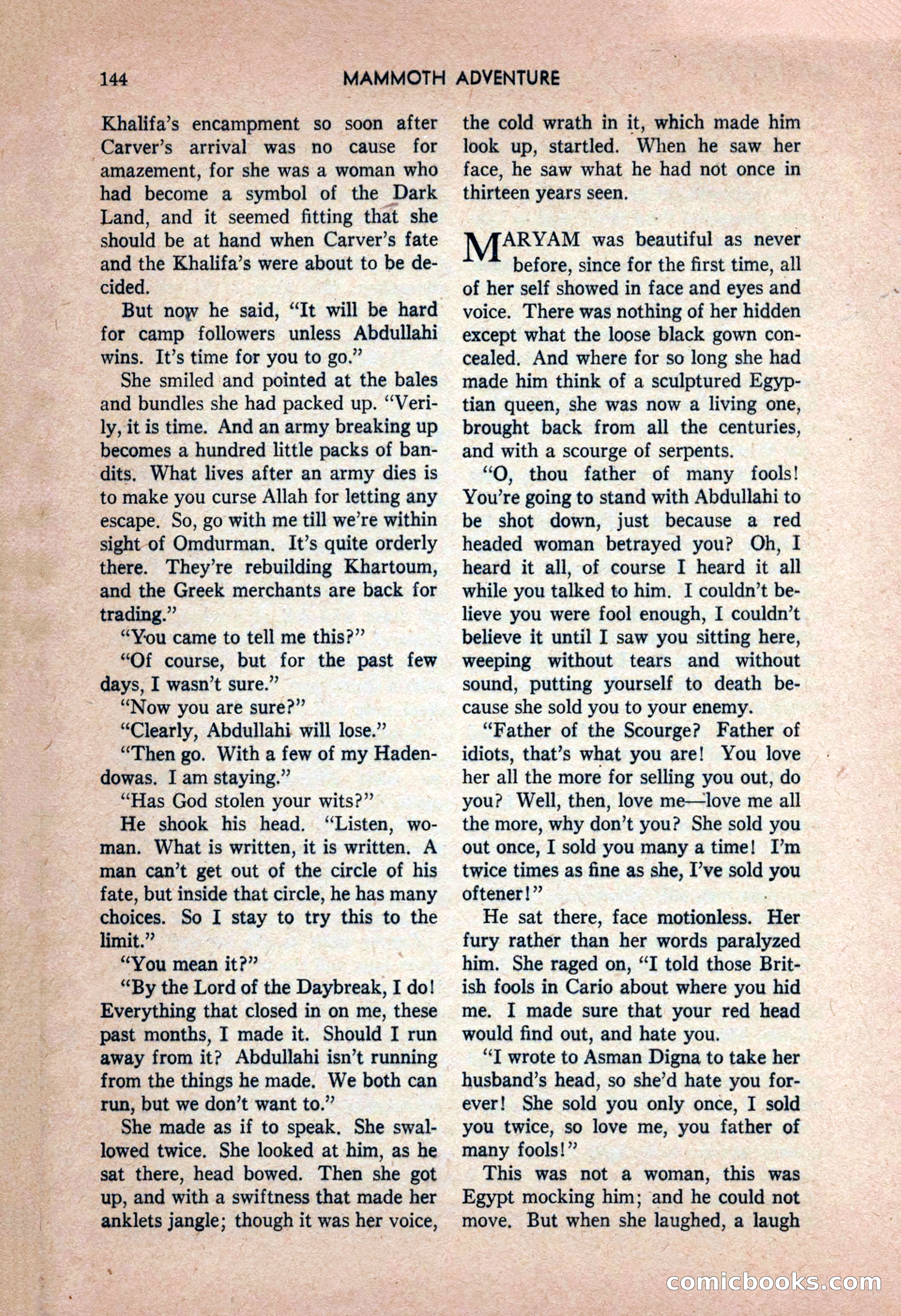 Mammoth Adventure, September 1946 — page 144 of 180