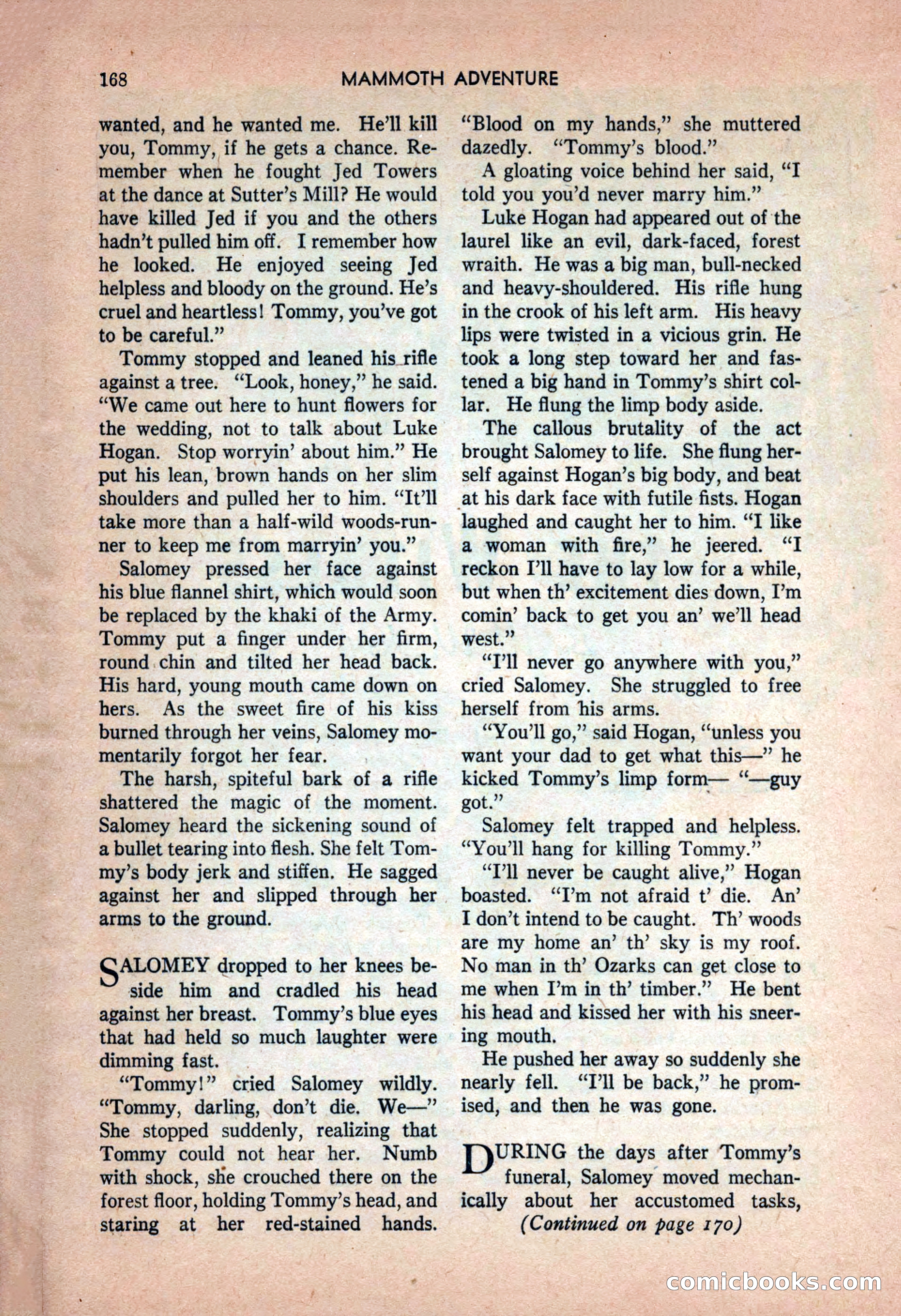 Mammoth Adventure, September 1946 — page 168 of 180