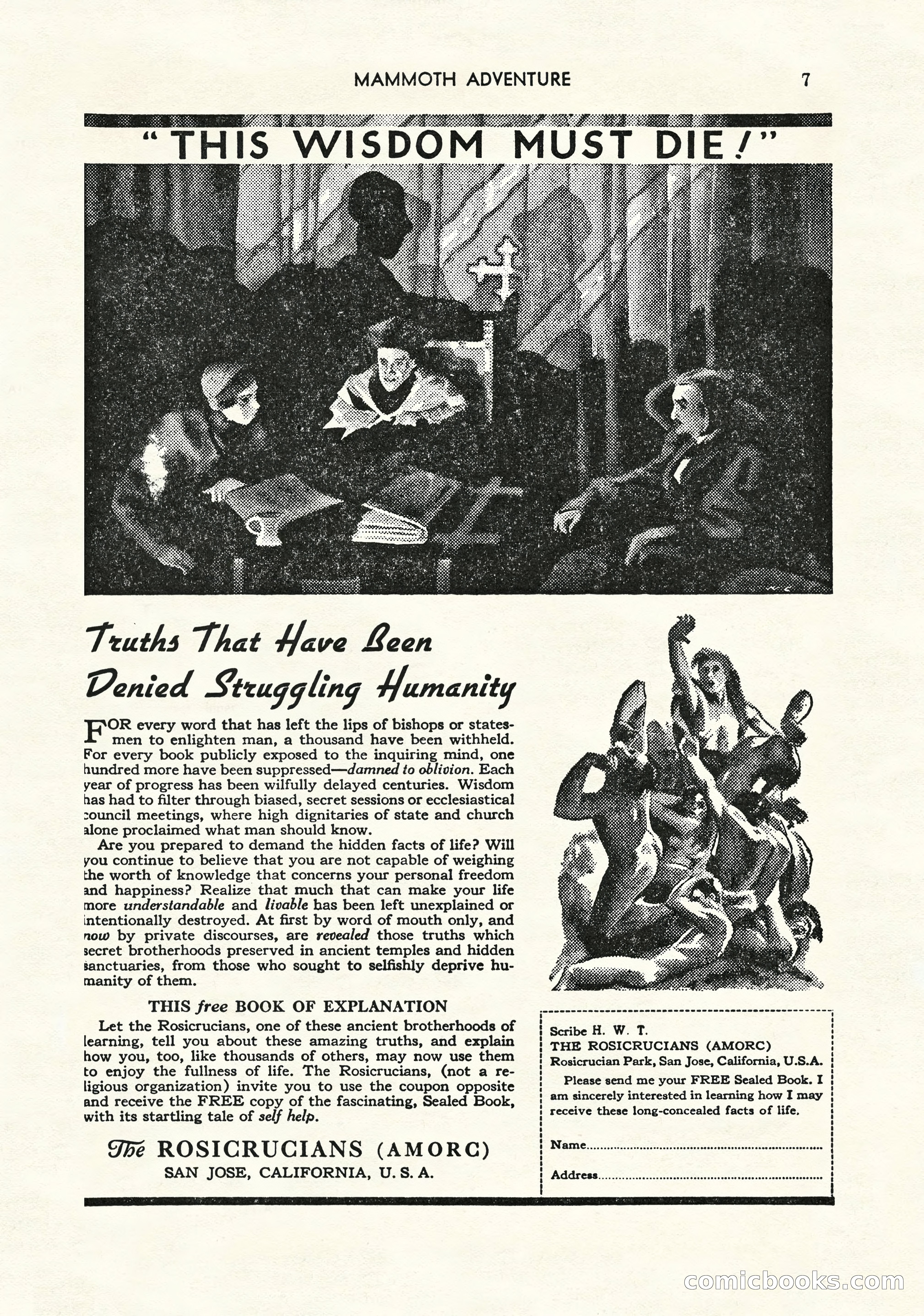 Mammoth Adventure, March 1947 — page 7 of 180