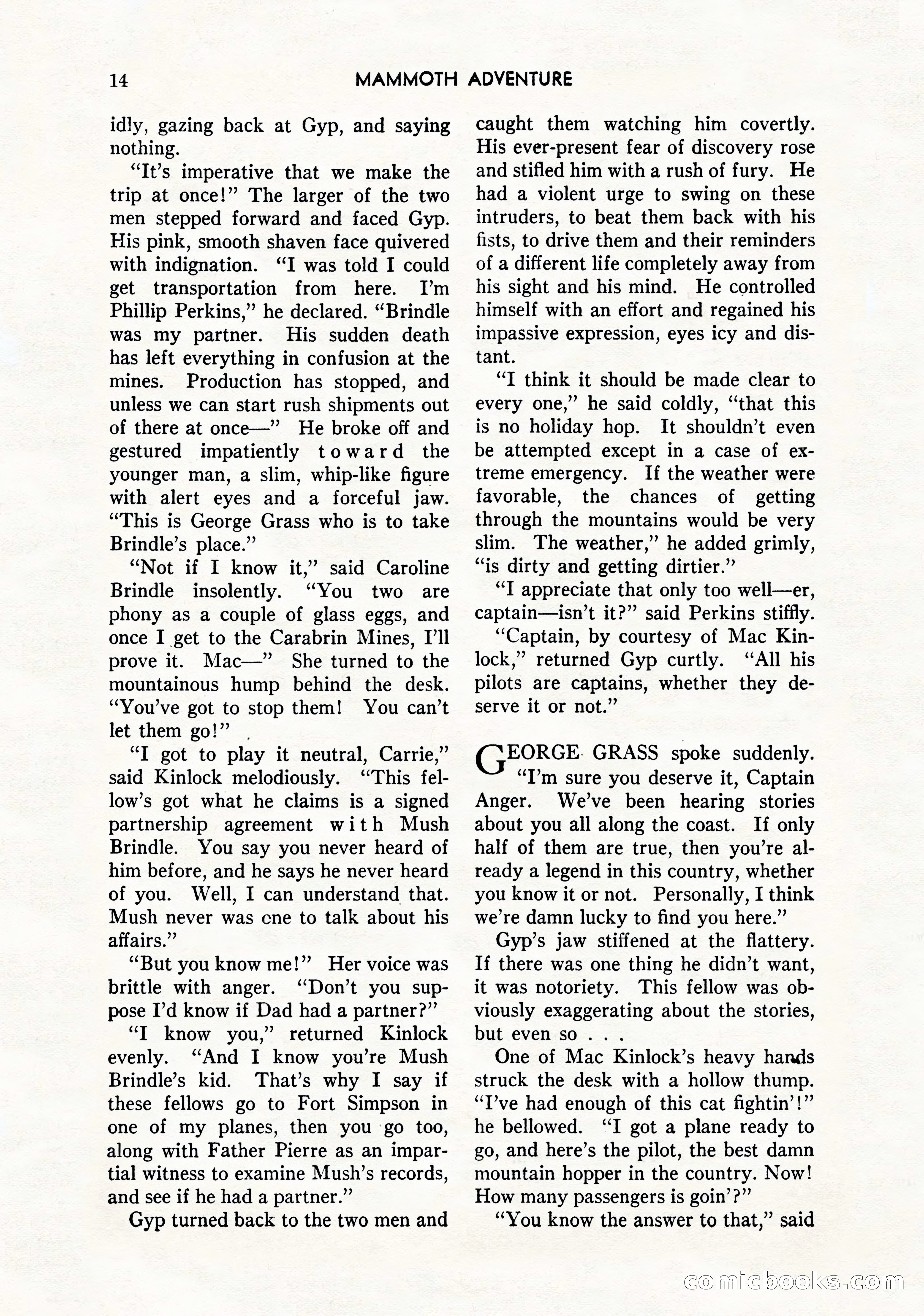 Mammoth Adventure, March 1947 — page 14 of 180