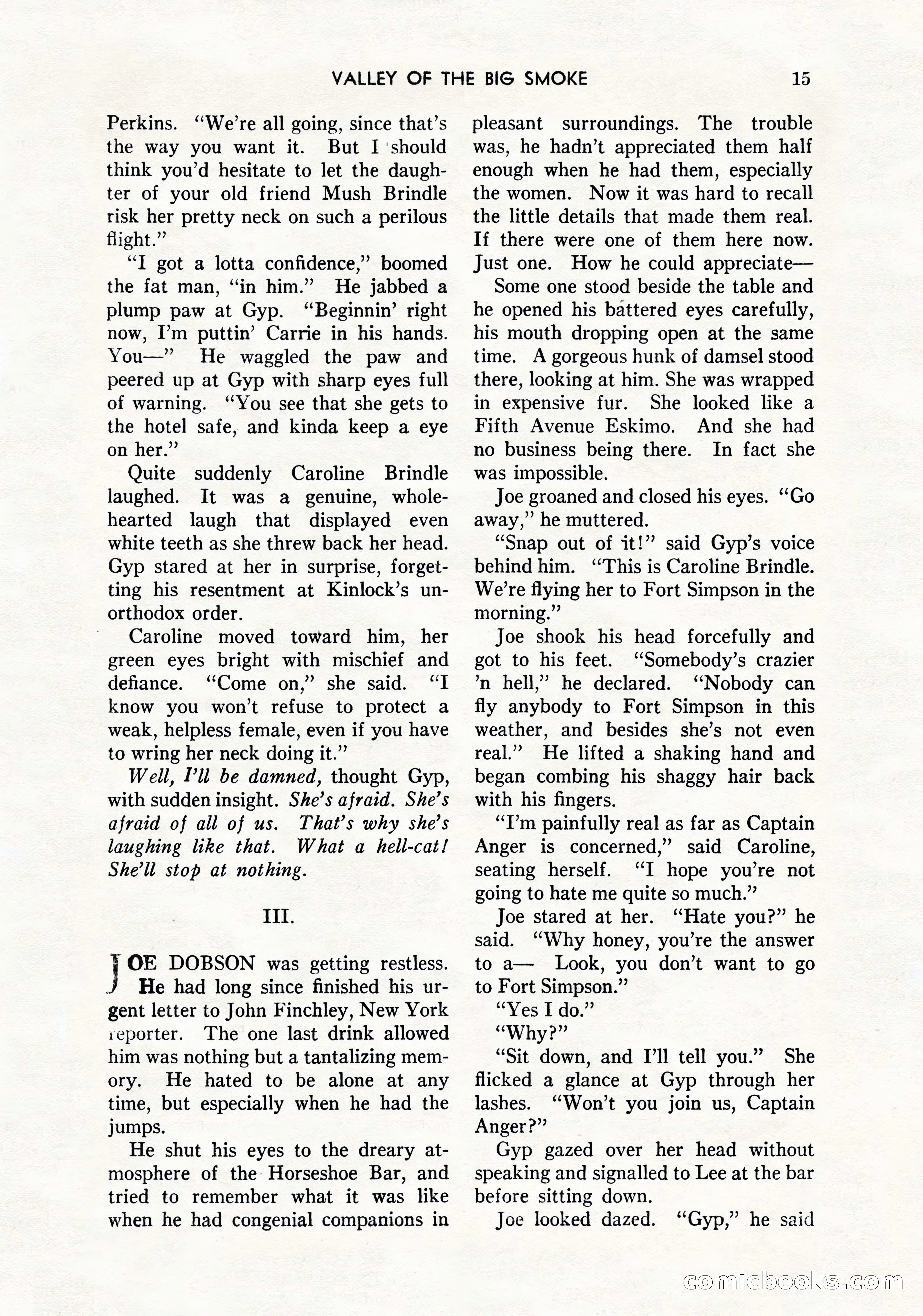 Mammoth Adventure, March 1947 — page 15 of 180