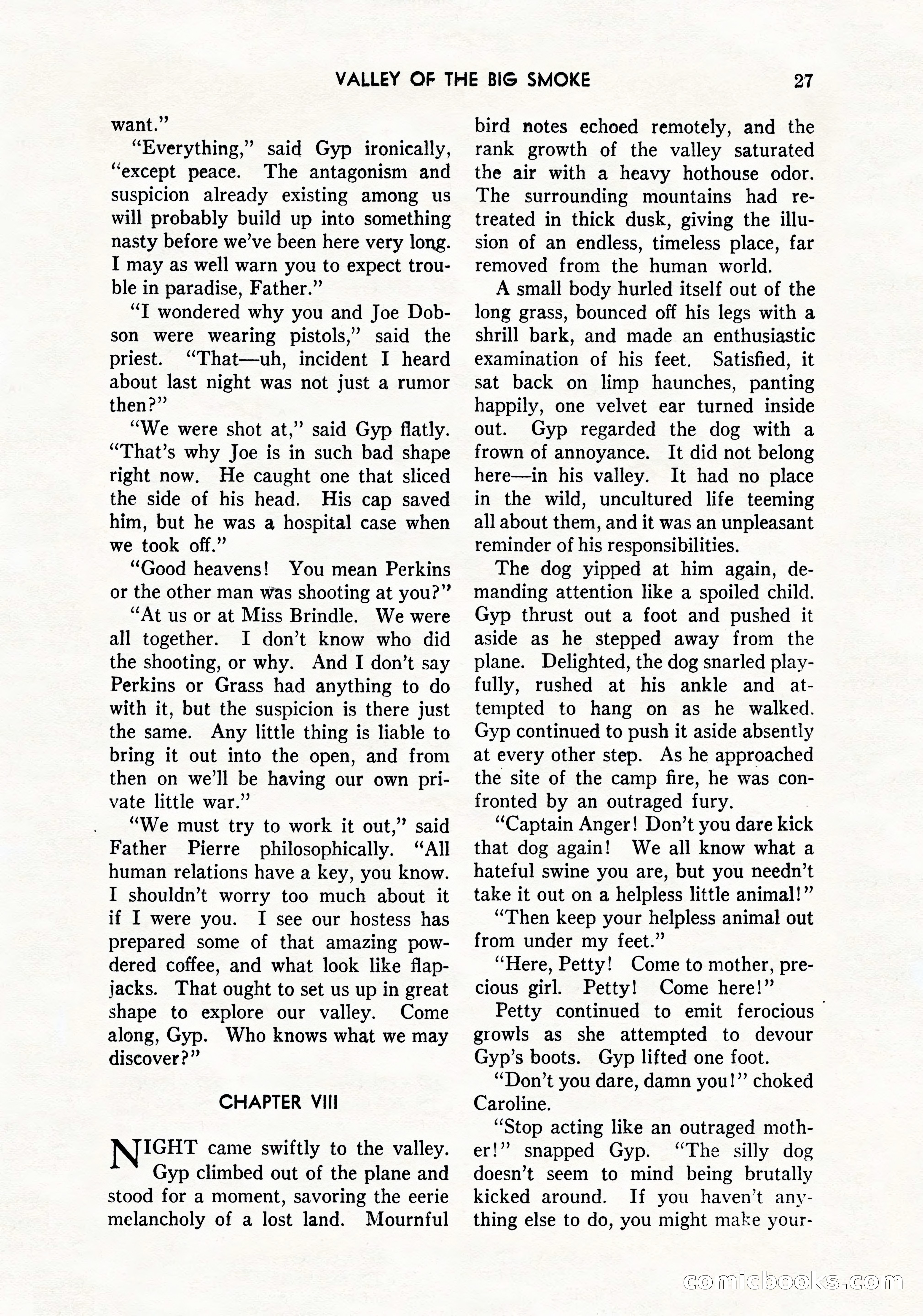 Mammoth Adventure, March 1947 — page 27 of 180